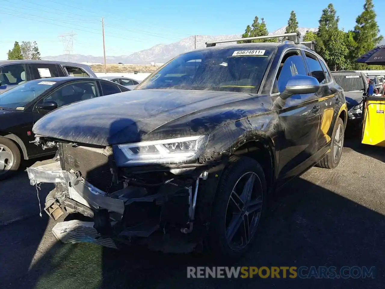 2 Photograph of a damaged car WA1A4AFY6L2102238 AUDI SQ5 2020