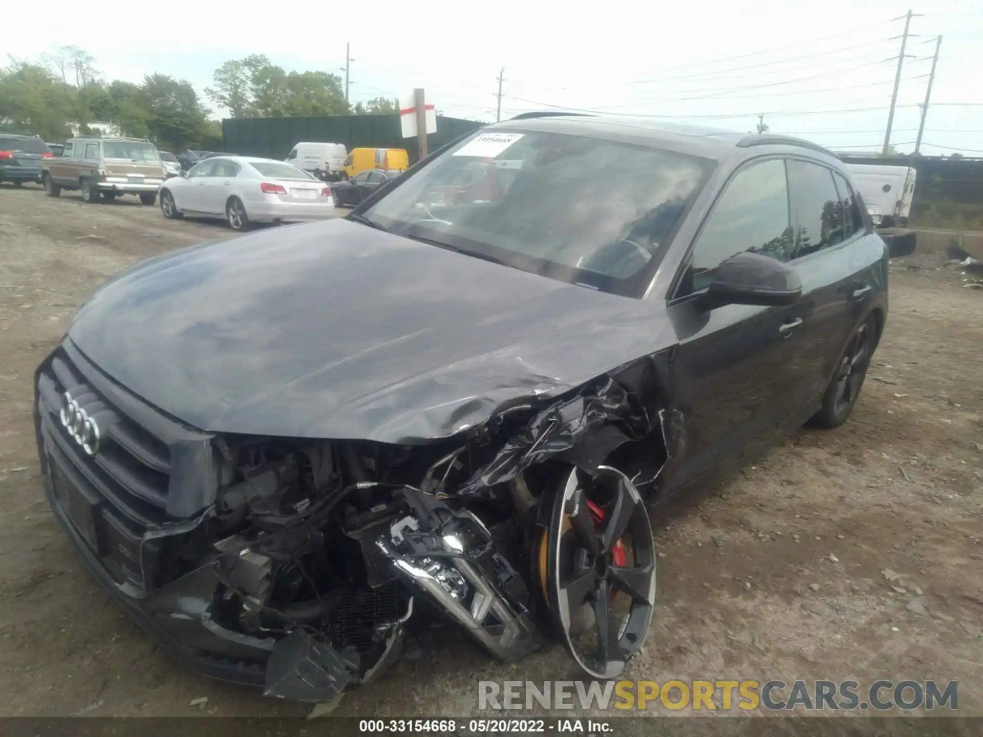 2 Photograph of a damaged car WA1B4AFY3L2027325 AUDI SQ5 2020