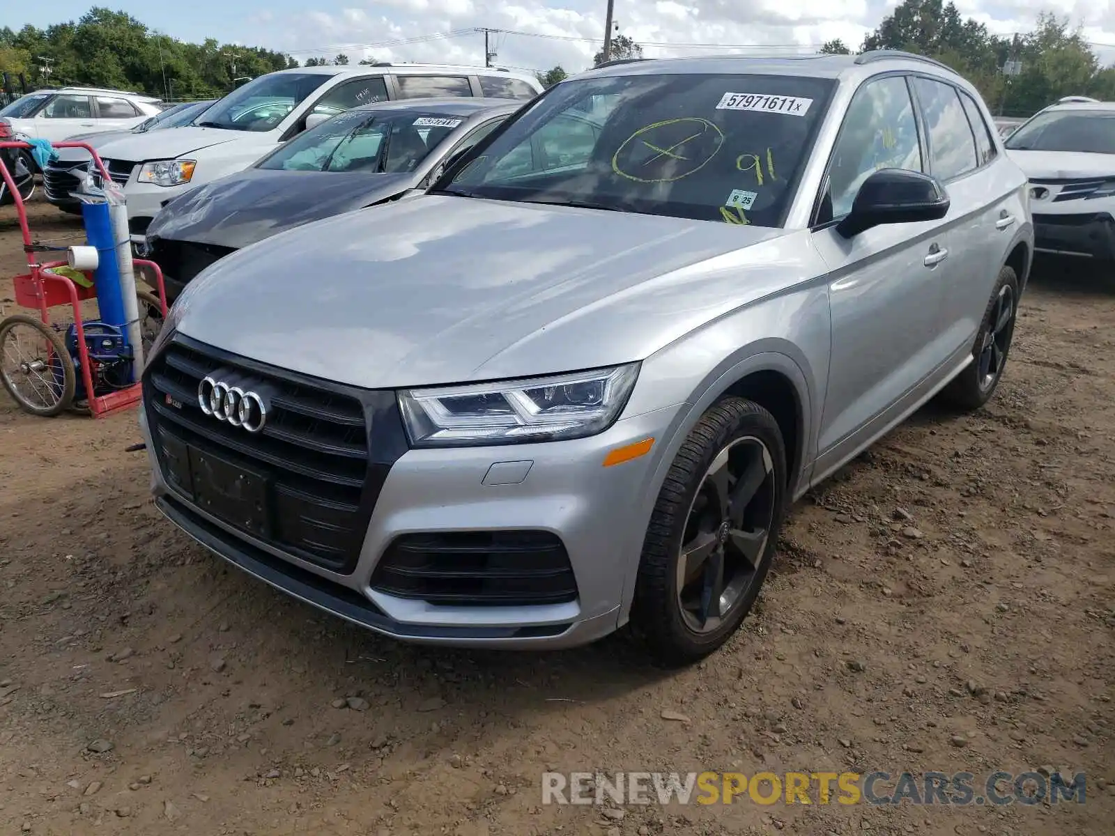 2 Photograph of a damaged car WA1B4AFY3L2093096 AUDI SQ5 2020