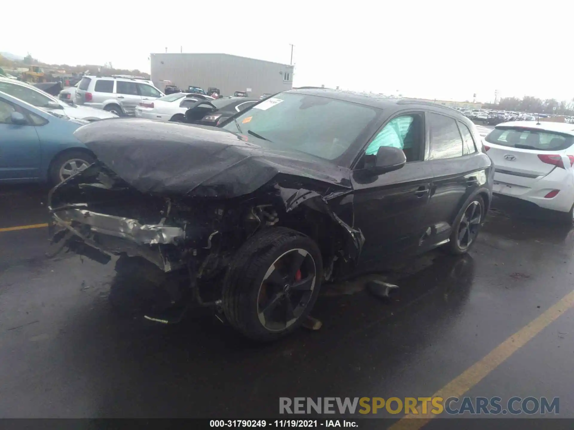 2 Photograph of a damaged car WA1B4AFY3L2104663 AUDI SQ5 2020