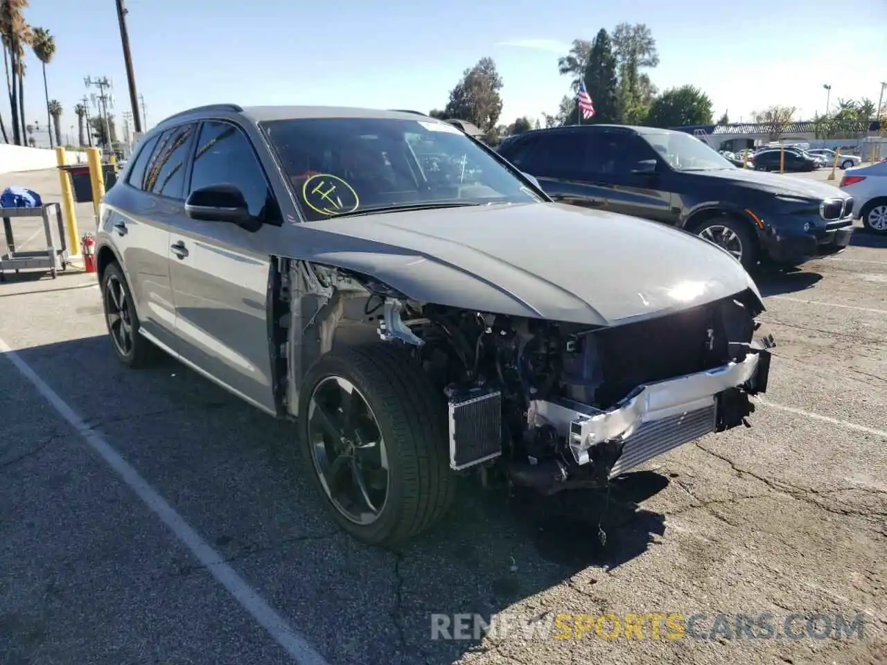 1 Photograph of a damaged car WA1B4AFY3L2123441 AUDI SQ5 2020