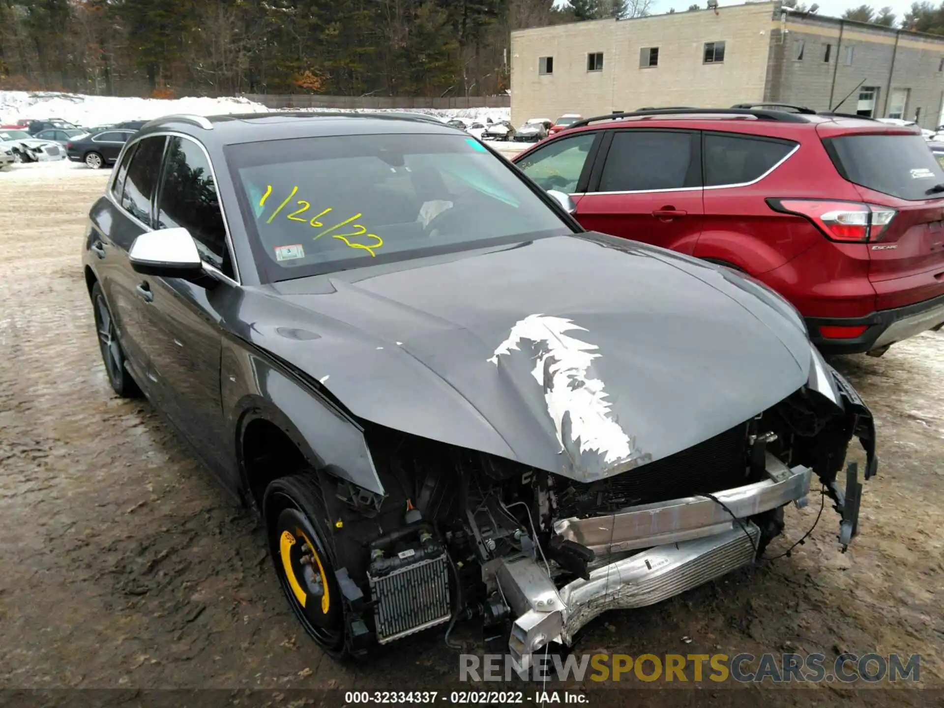 1 Photograph of a damaged car WA1B4AFY4L2056977 AUDI SQ5 2020