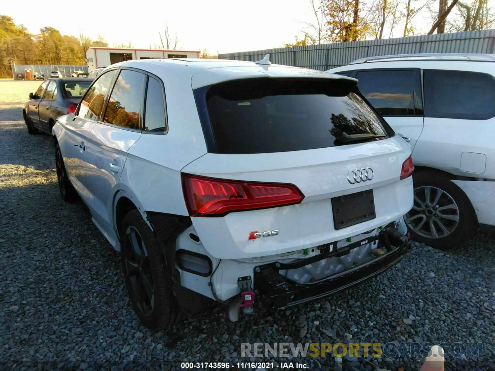 3 Фотография поврежденного автомобиля WA1B4AFY4L2091731 AUDI SQ5 2020