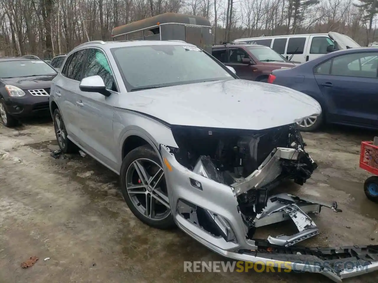 1 Photograph of a damaged car WA1B4AFY4L2092040 AUDI SQ5 2020