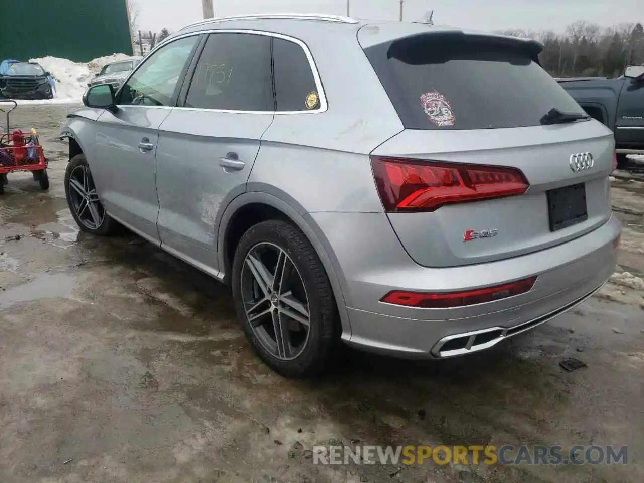 3 Фотография поврежденного автомобиля WA1B4AFY4L2092040 AUDI SQ5 2020