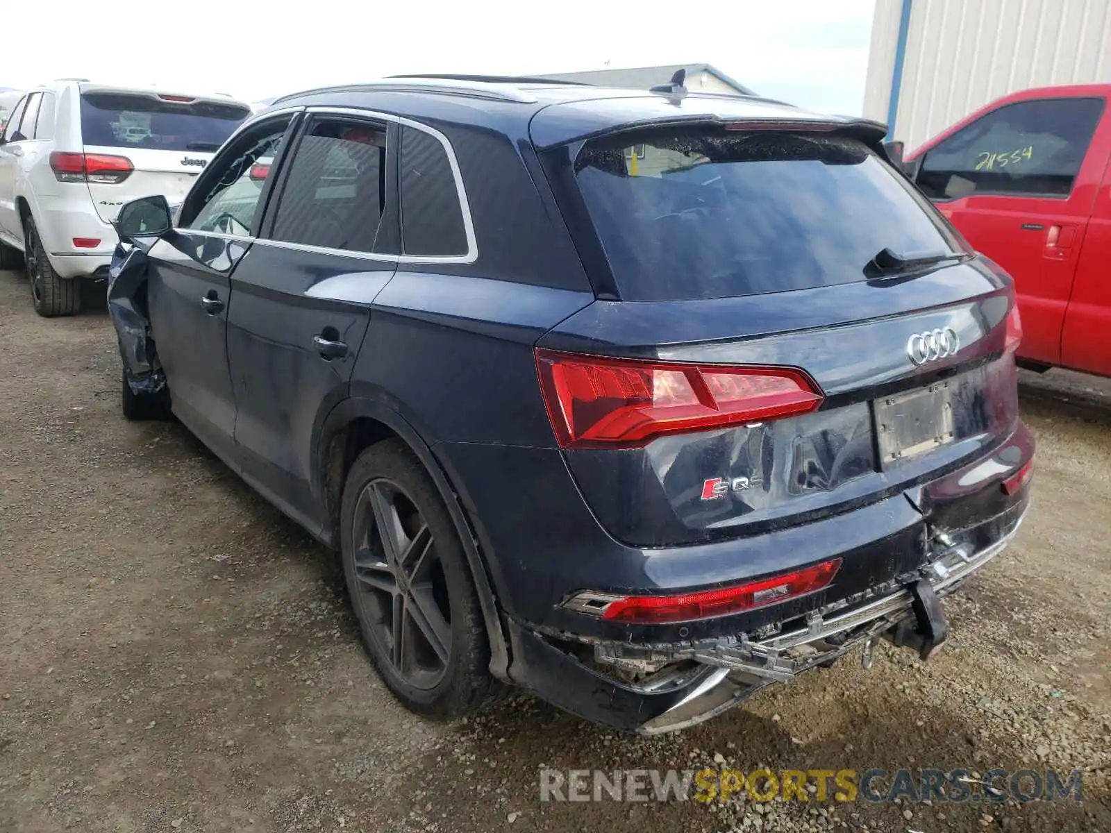 3 Фотография поврежденного автомобиля WA1B4AFY5L2045549 AUDI SQ5 2020