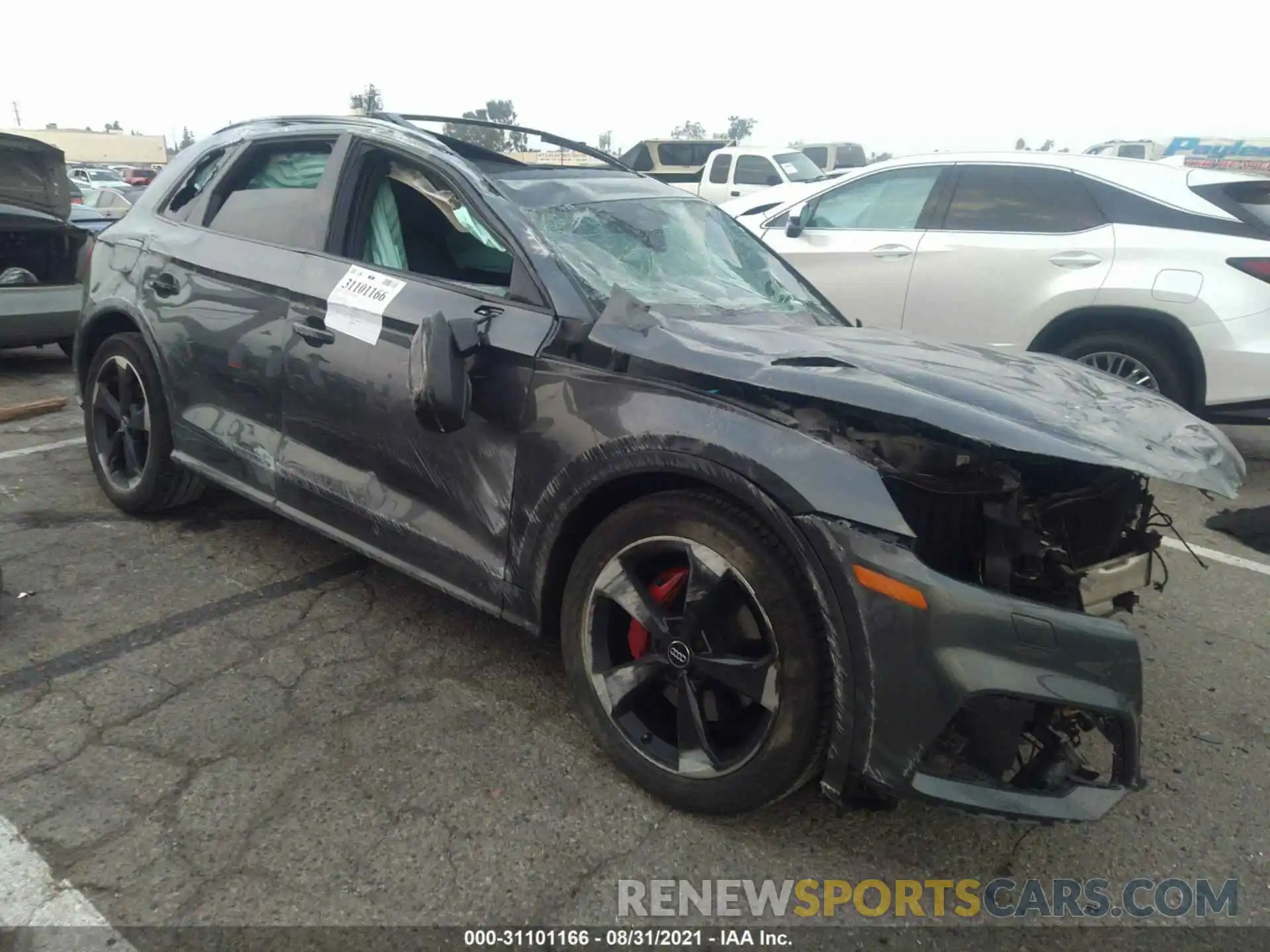 1 Photograph of a damaged car WA1B4AFY5L2066000 AUDI SQ5 2020