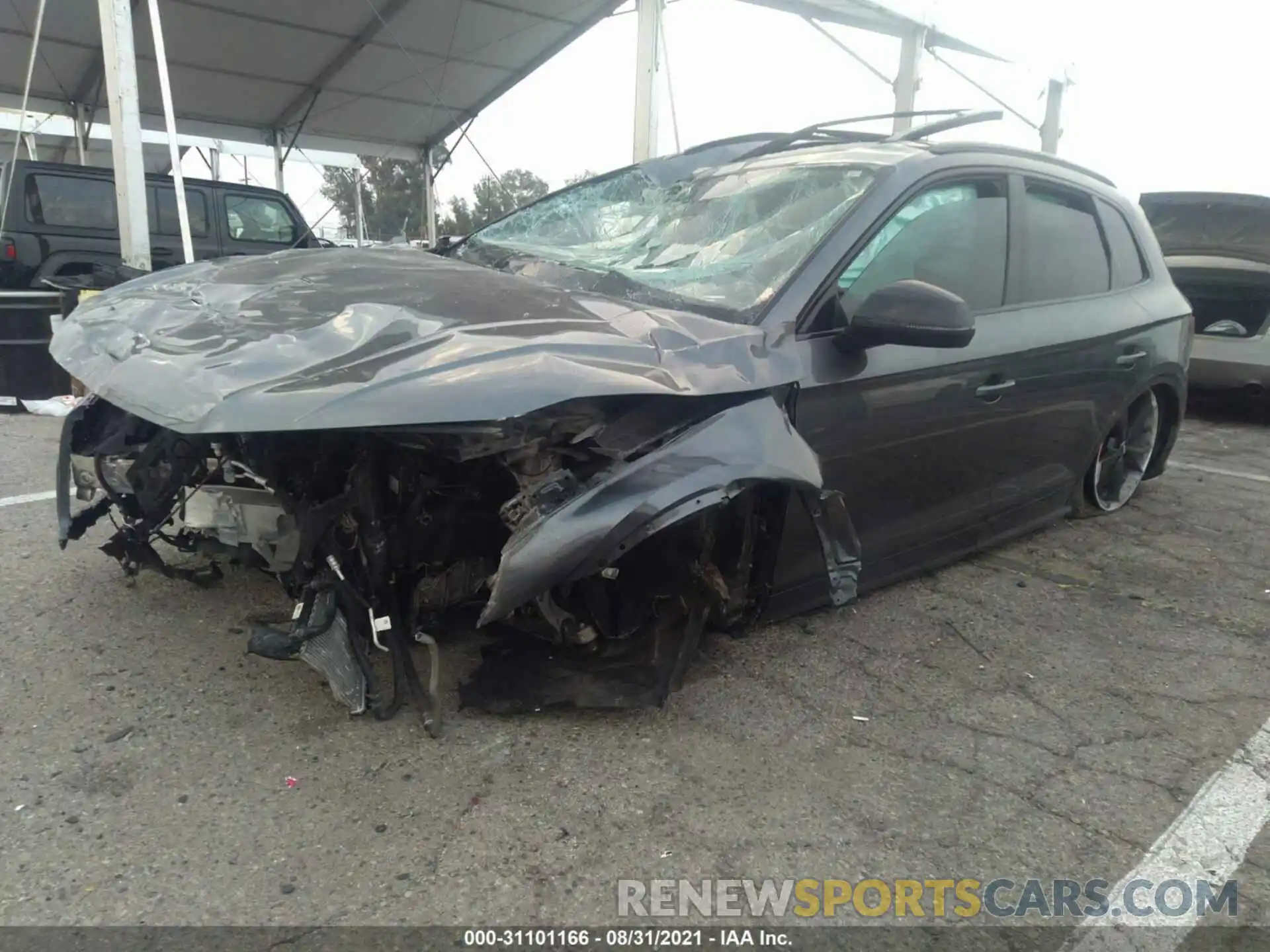 2 Photograph of a damaged car WA1B4AFY5L2066000 AUDI SQ5 2020