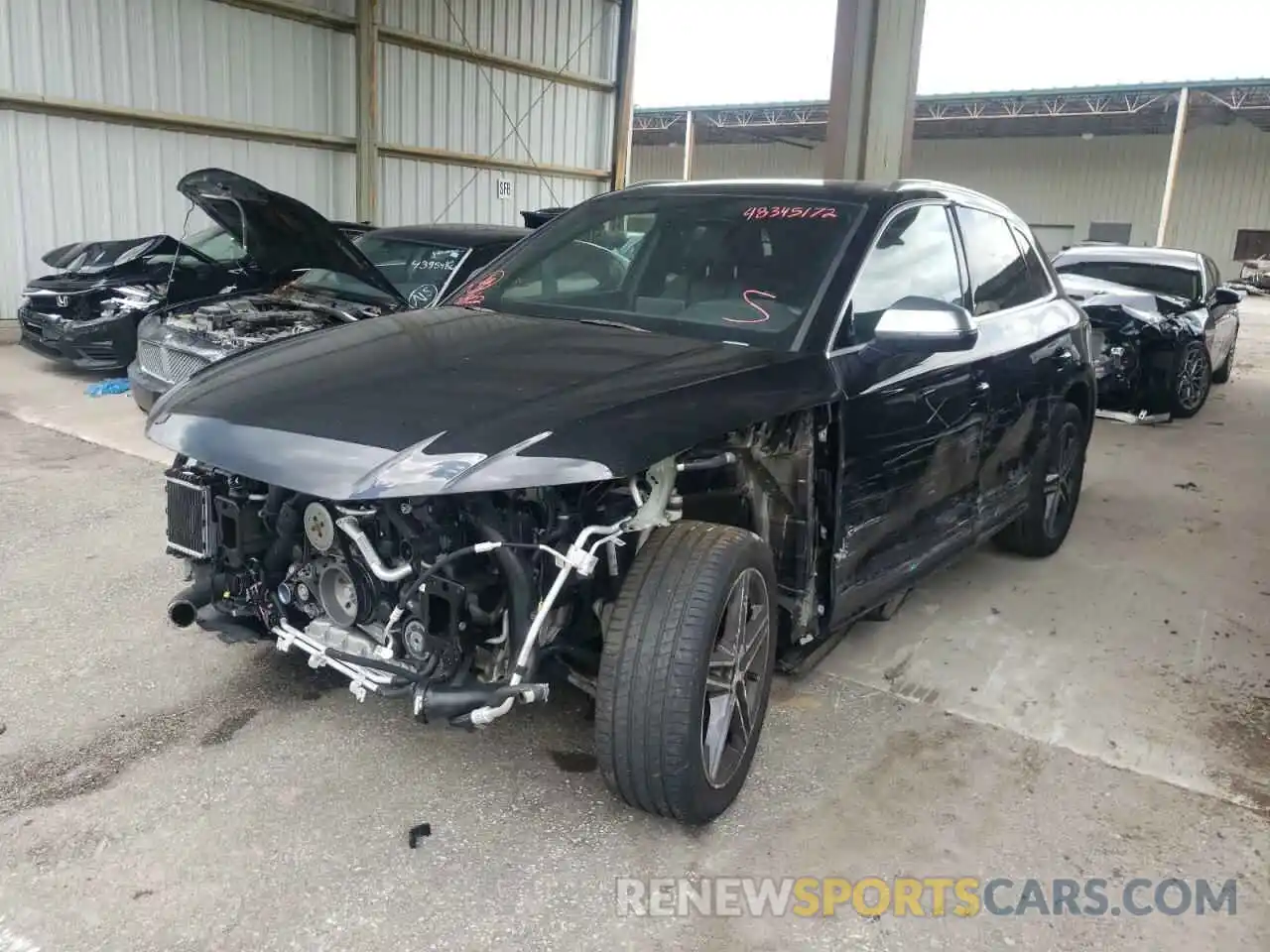 2 Photograph of a damaged car WA1B4AFY6L2022684 AUDI SQ5 2020