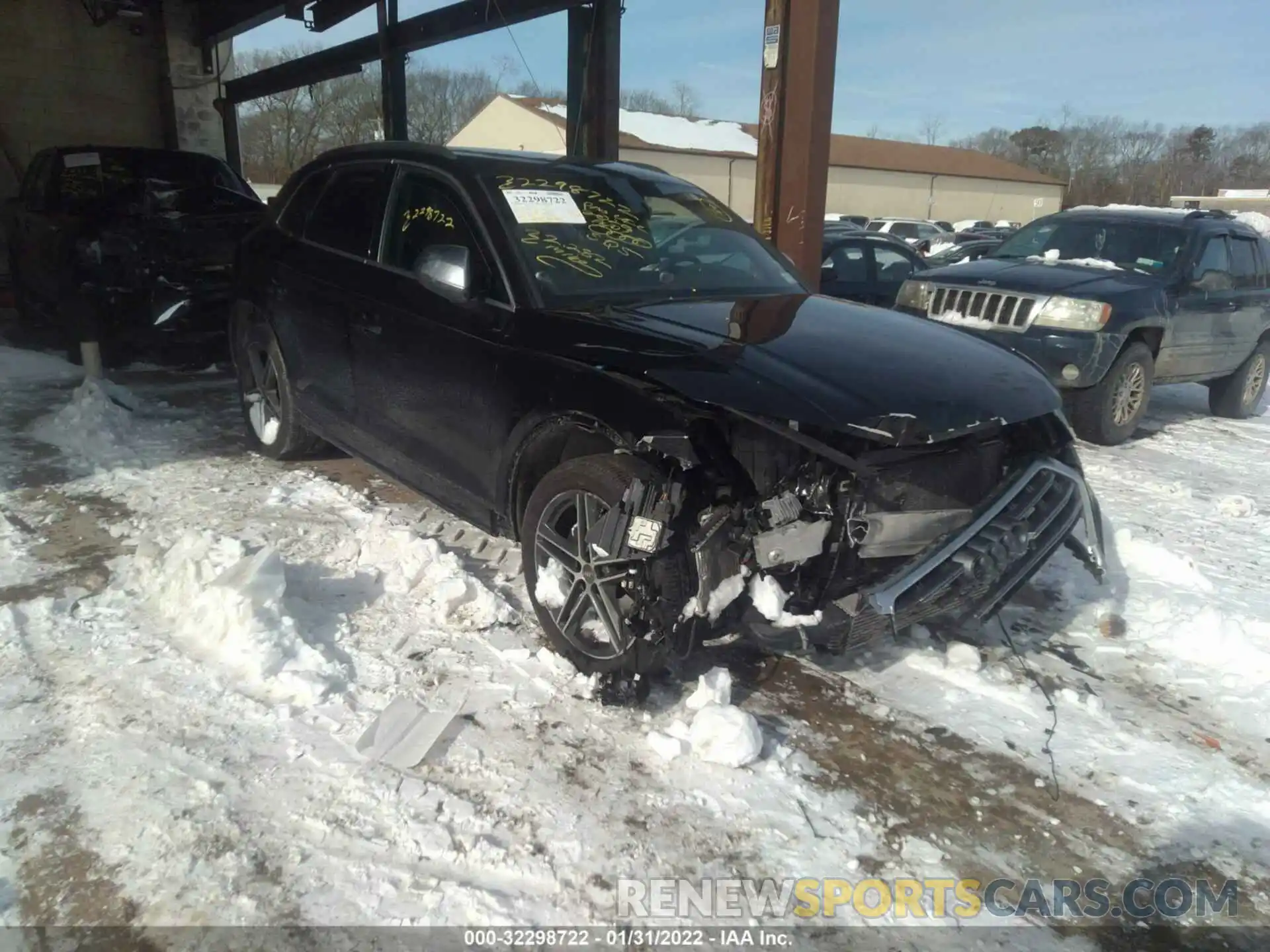 1 Photograph of a damaged car WA1B4AFY6L2023351 AUDI SQ5 2020