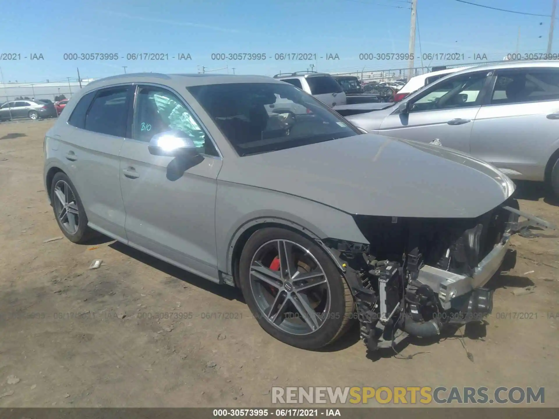 1 Photograph of a damaged car WA1B4AFY6L2070671 AUDI SQ5 2020