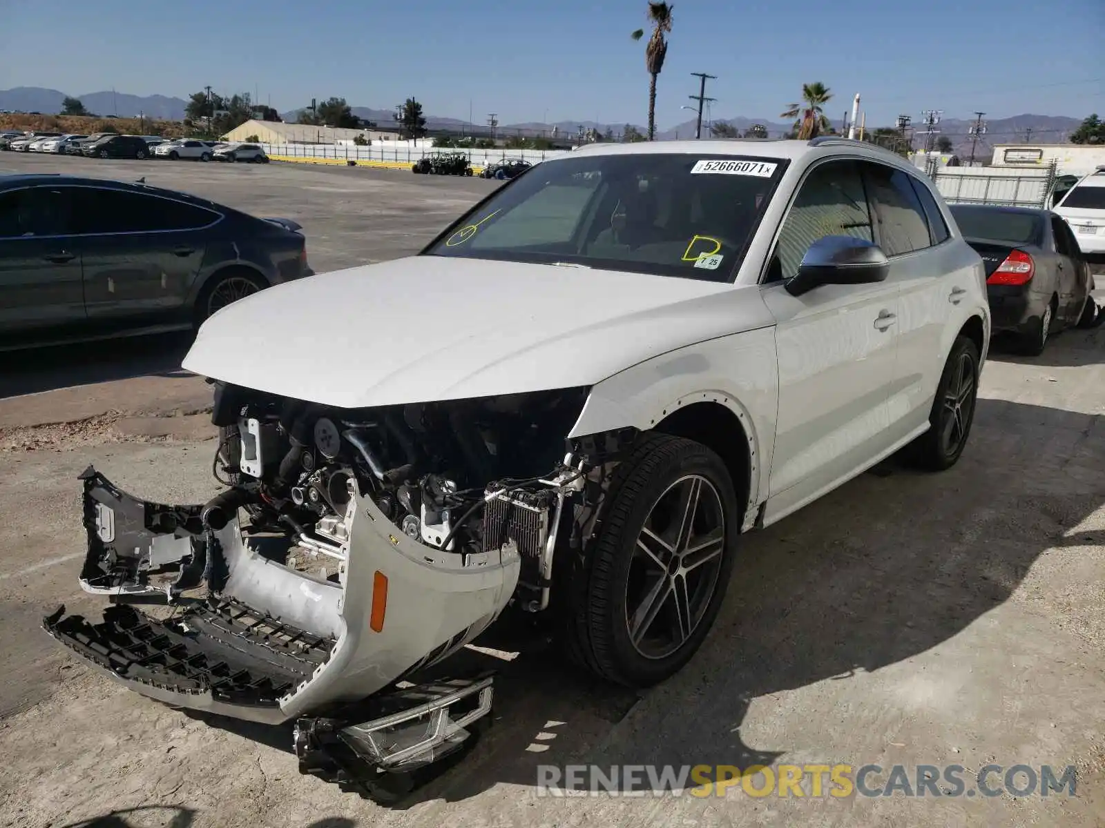 2 Photograph of a damaged car WA1B4AFY8L2027241 AUDI SQ5 2020