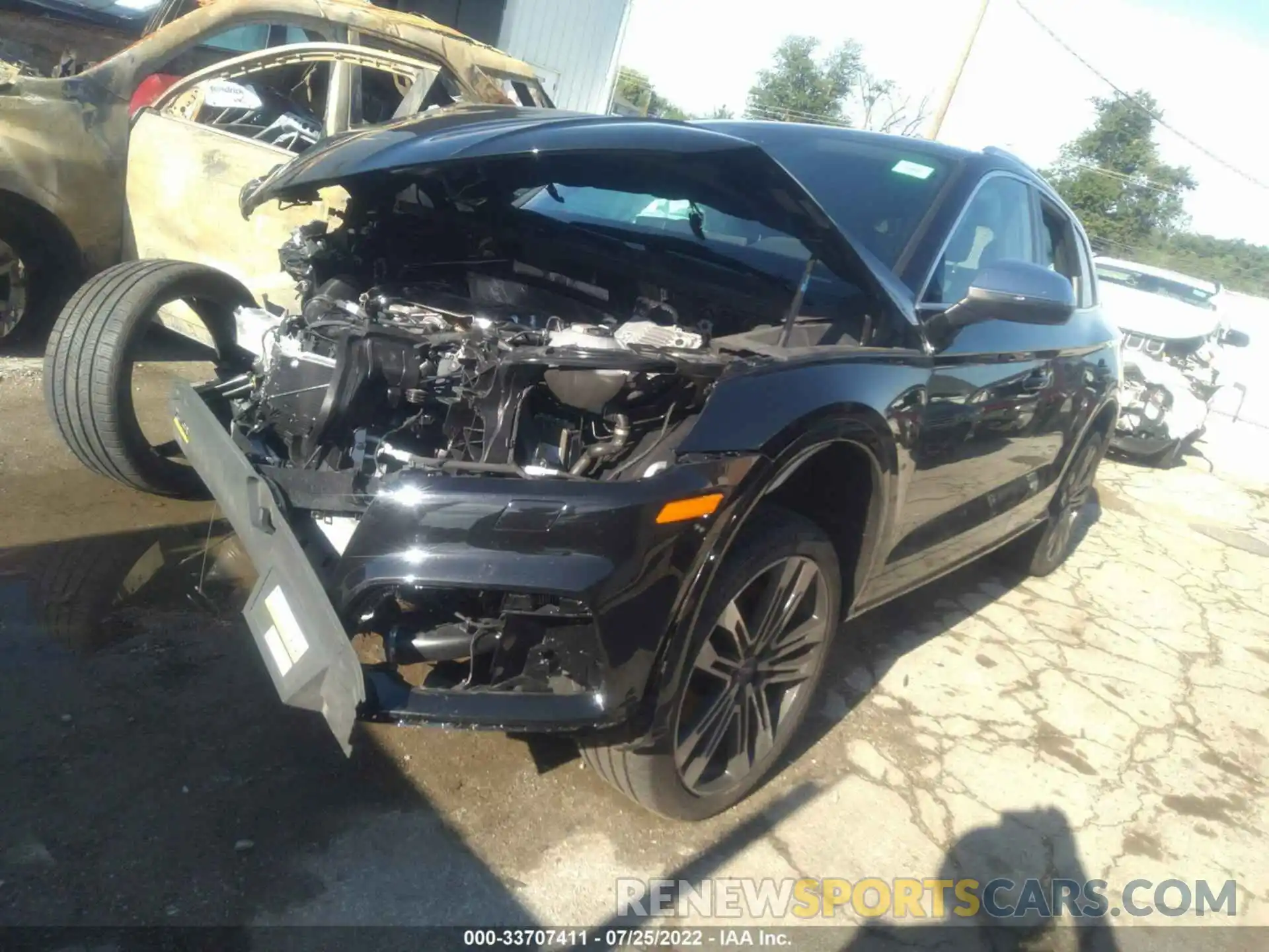 2 Photograph of a damaged car WA1B4AFY8L2040670 AUDI SQ5 2020