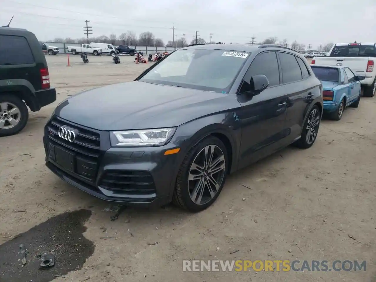 2 Фотография поврежденного автомобиля WA1B4AFY9L2014367 AUDI SQ5 2020