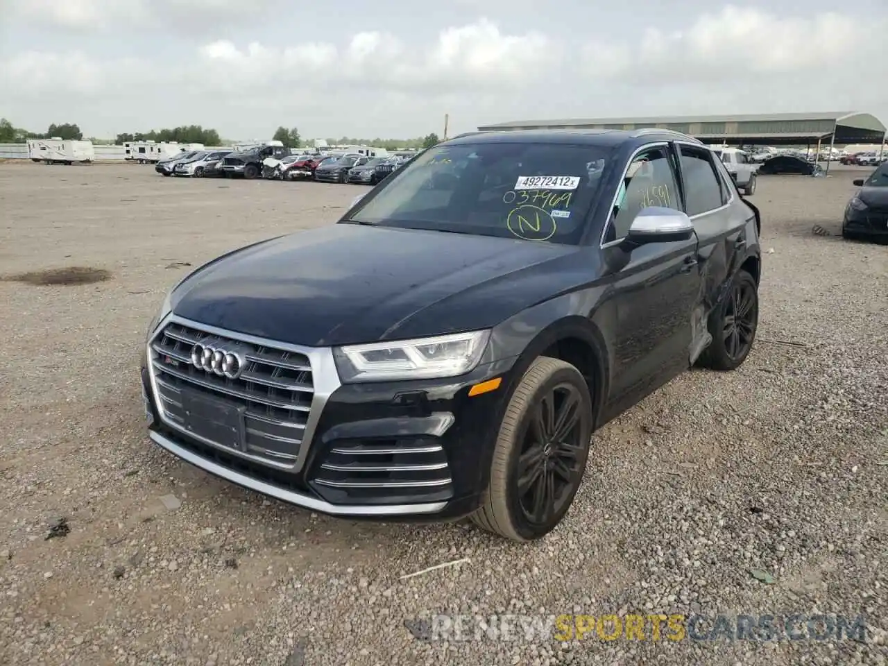 2 Фотография поврежденного автомобиля WA1B4AFY9L2037969 AUDI SQ5 2020