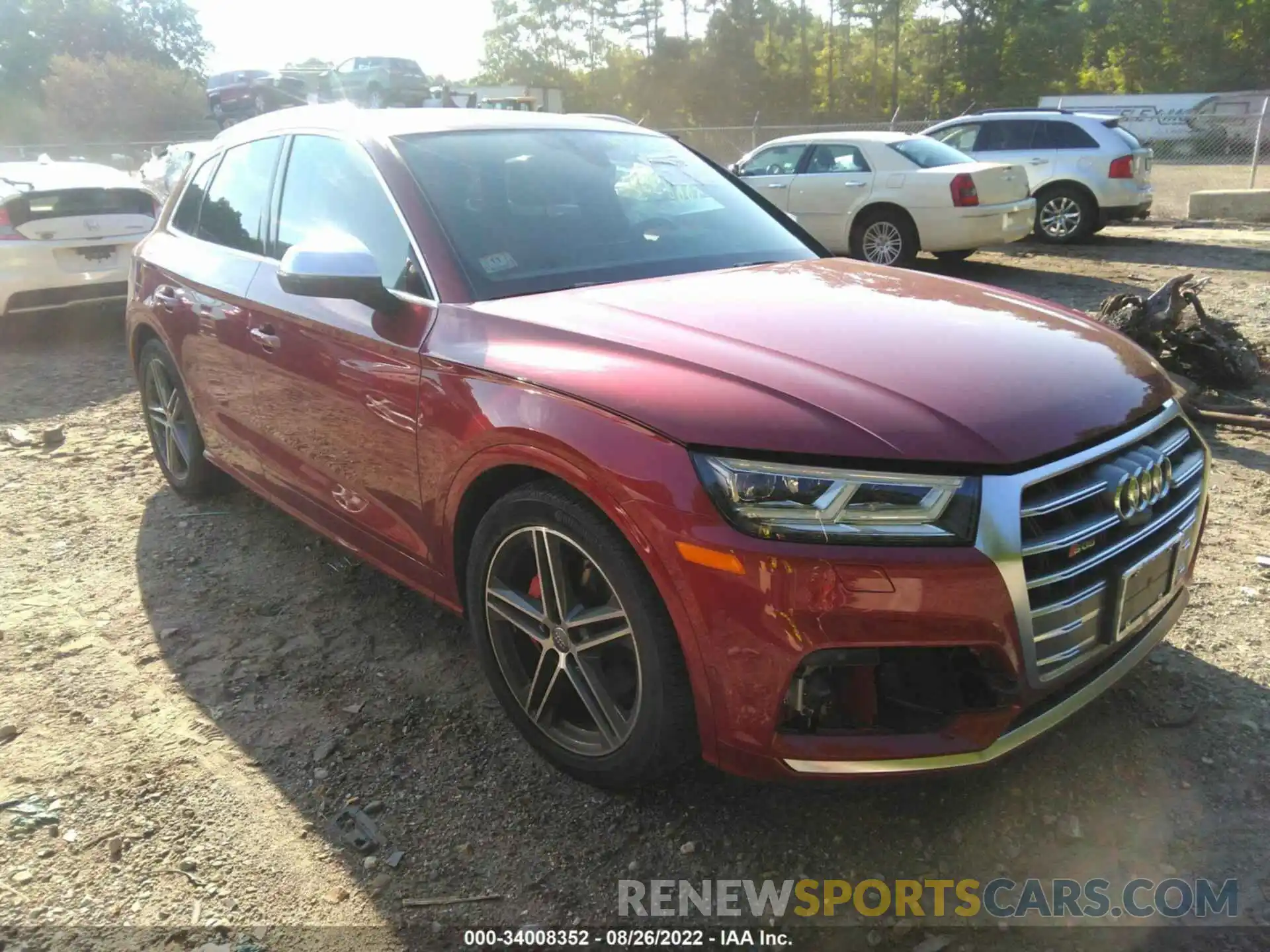 1 Photograph of a damaged car WA1C4AFY1L2097250 AUDI SQ5 2020