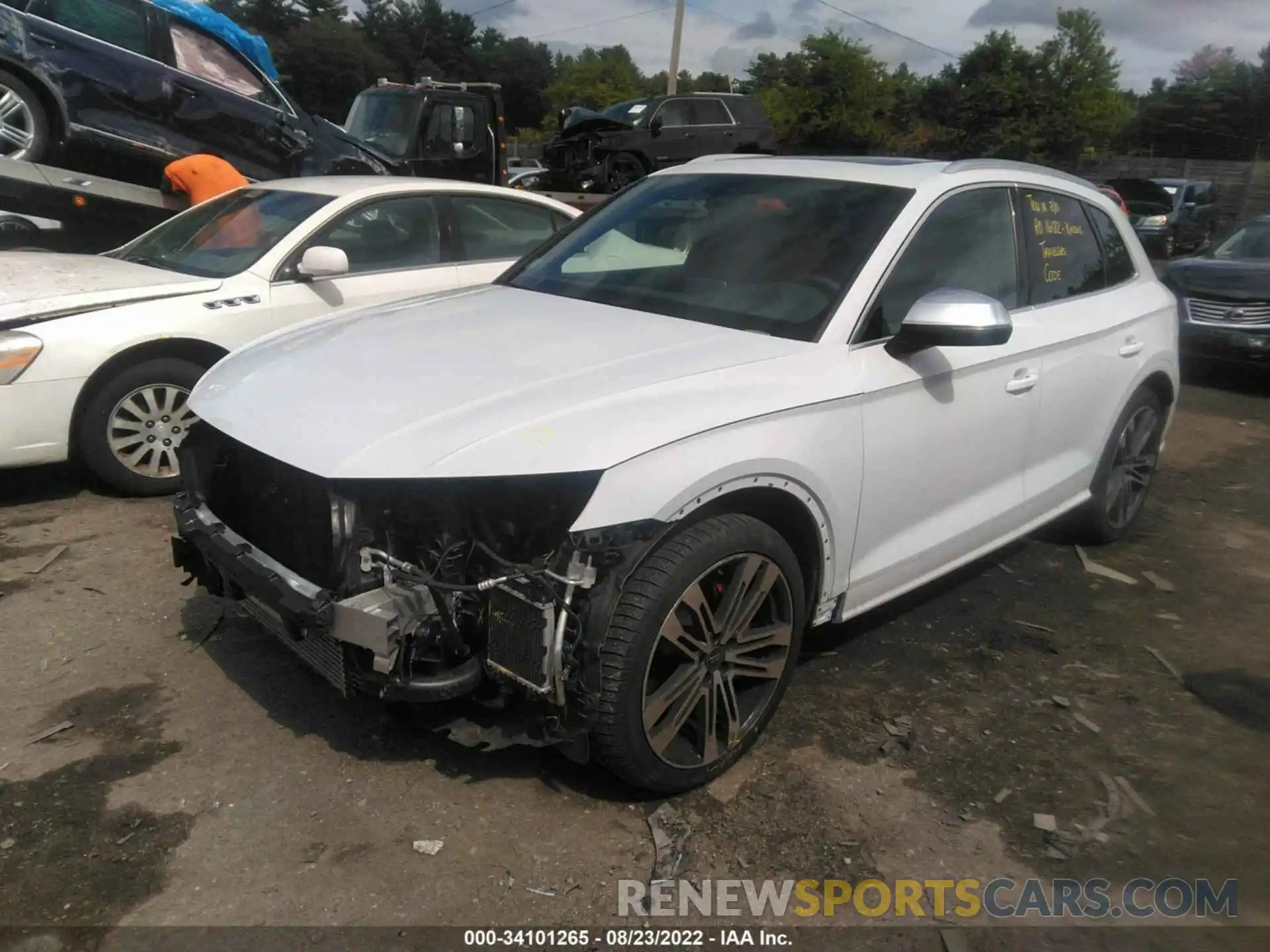 2 Photograph of a damaged car WA1C4AFY5L2003421 AUDI SQ5 2020