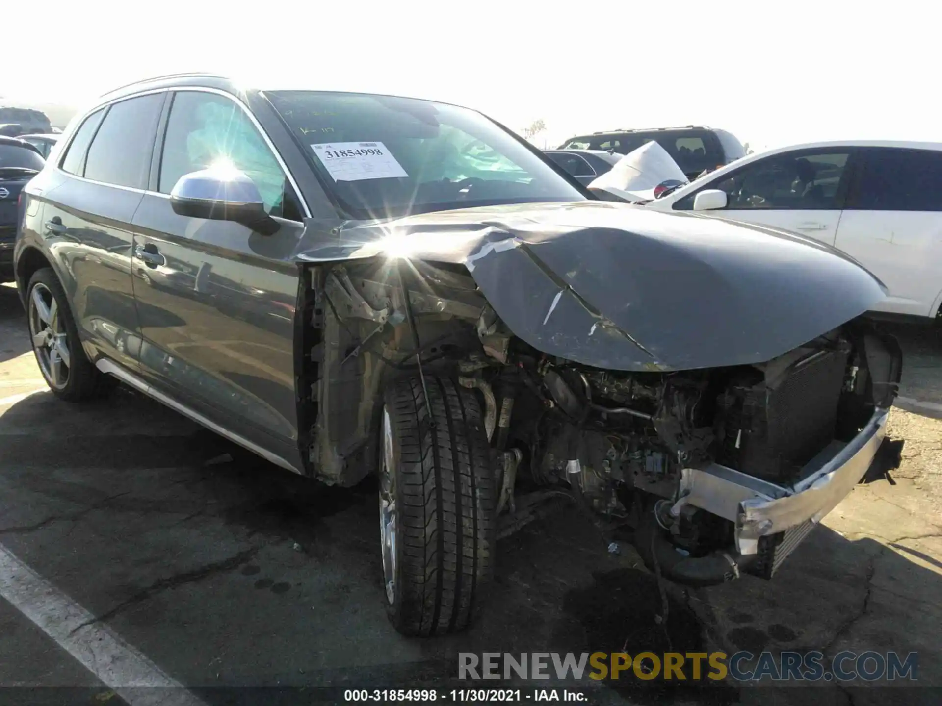 1 Photograph of a damaged car WA1A4AFY1M2033427 AUDI SQ5 2021