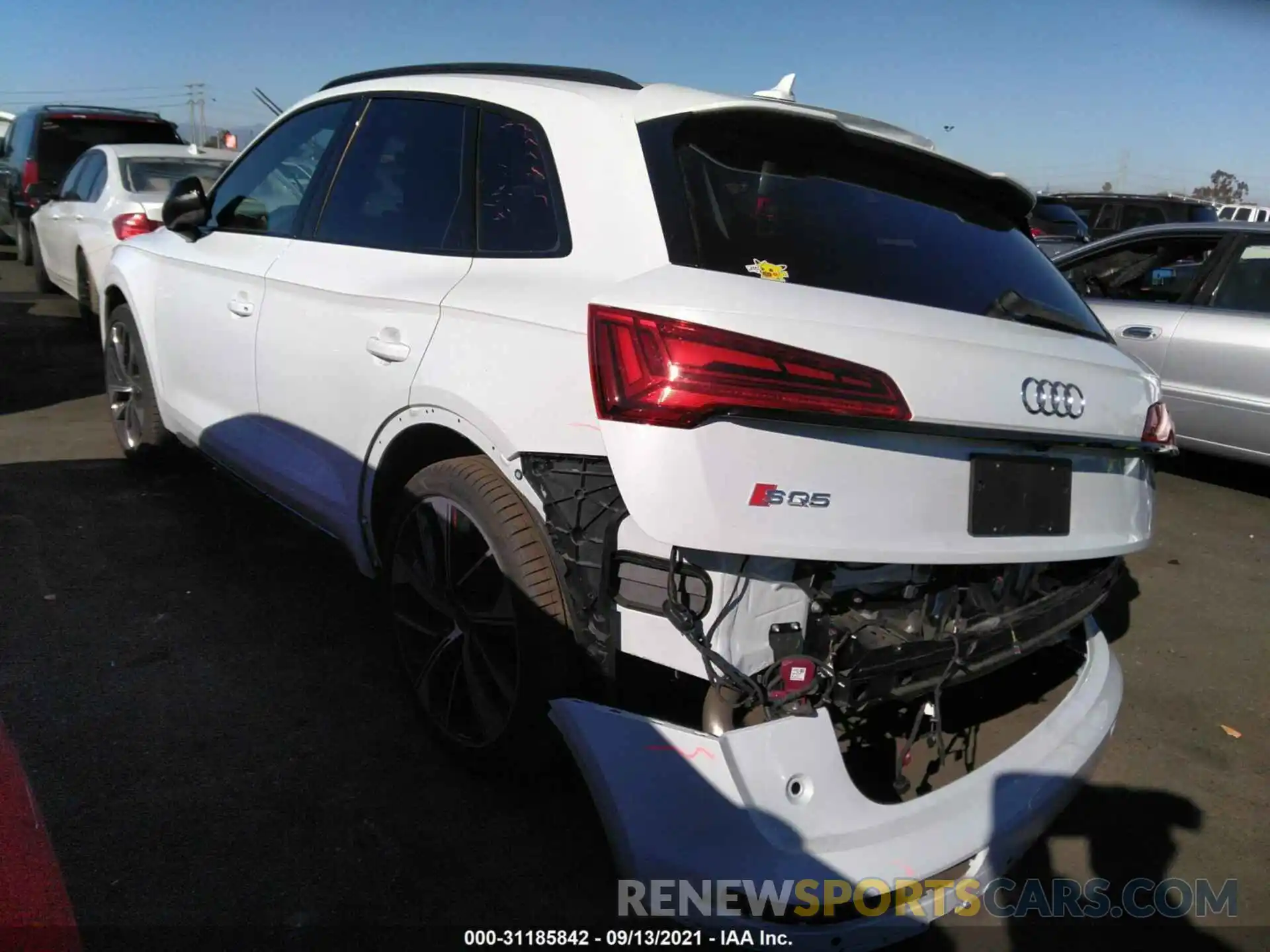 3 Фотография поврежденного автомобиля WA1B4AFY0M2006112 AUDI SQ5 2021