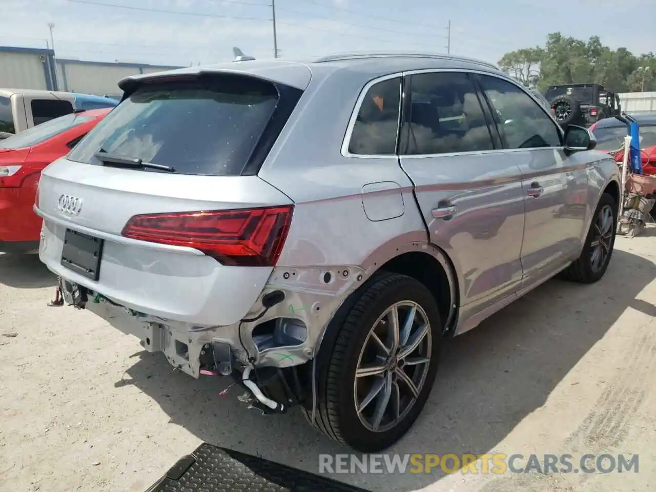 4 Photograph of a damaged car WA1B4AFY0M2031110 AUDI SQ5 2021