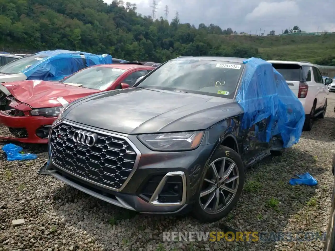 2 Photograph of a damaged car WA1B4AFY0M2032709 AUDI SQ5 2021