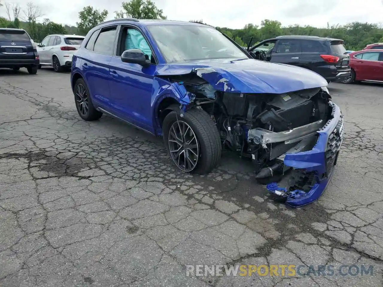 1 Photograph of a damaged car WA1B4AFY1M2036168 AUDI SQ5 2021