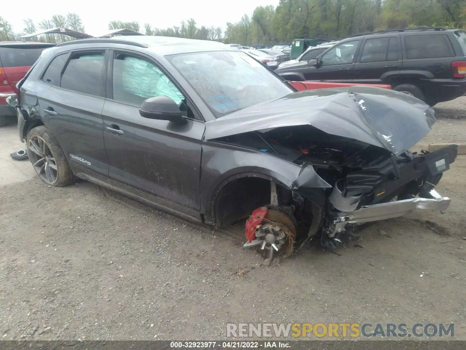 1 Photograph of a damaged car WA1B4AFY1M2049955 AUDI SQ5 2021