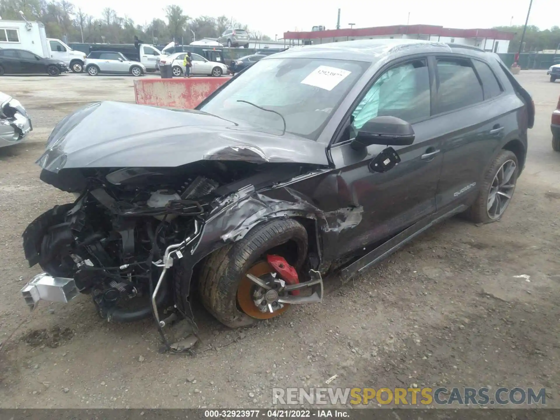 2 Photograph of a damaged car WA1B4AFY1M2049955 AUDI SQ5 2021