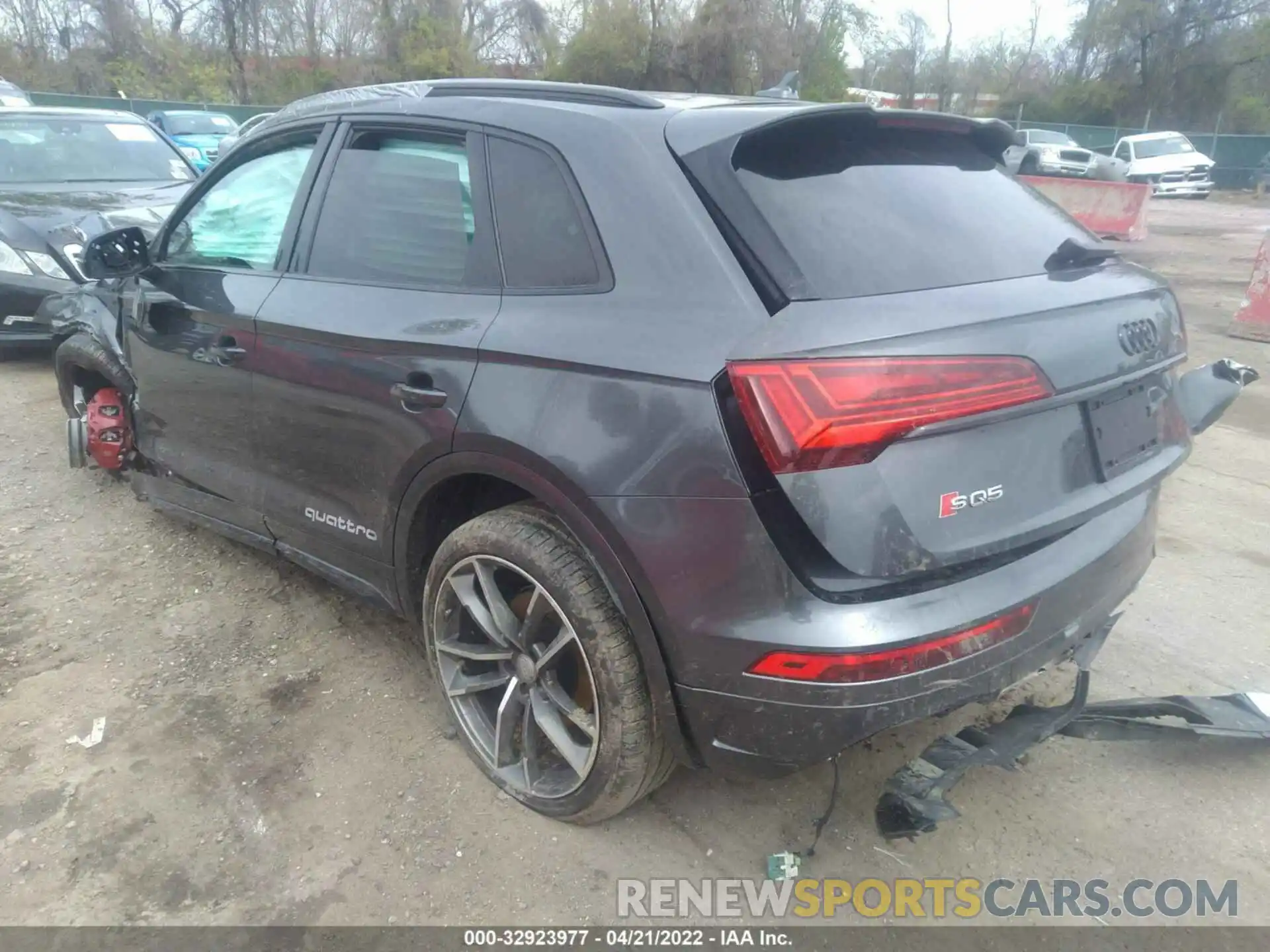 3 Фотография поврежденного автомобиля WA1B4AFY1M2049955 AUDI SQ5 2021