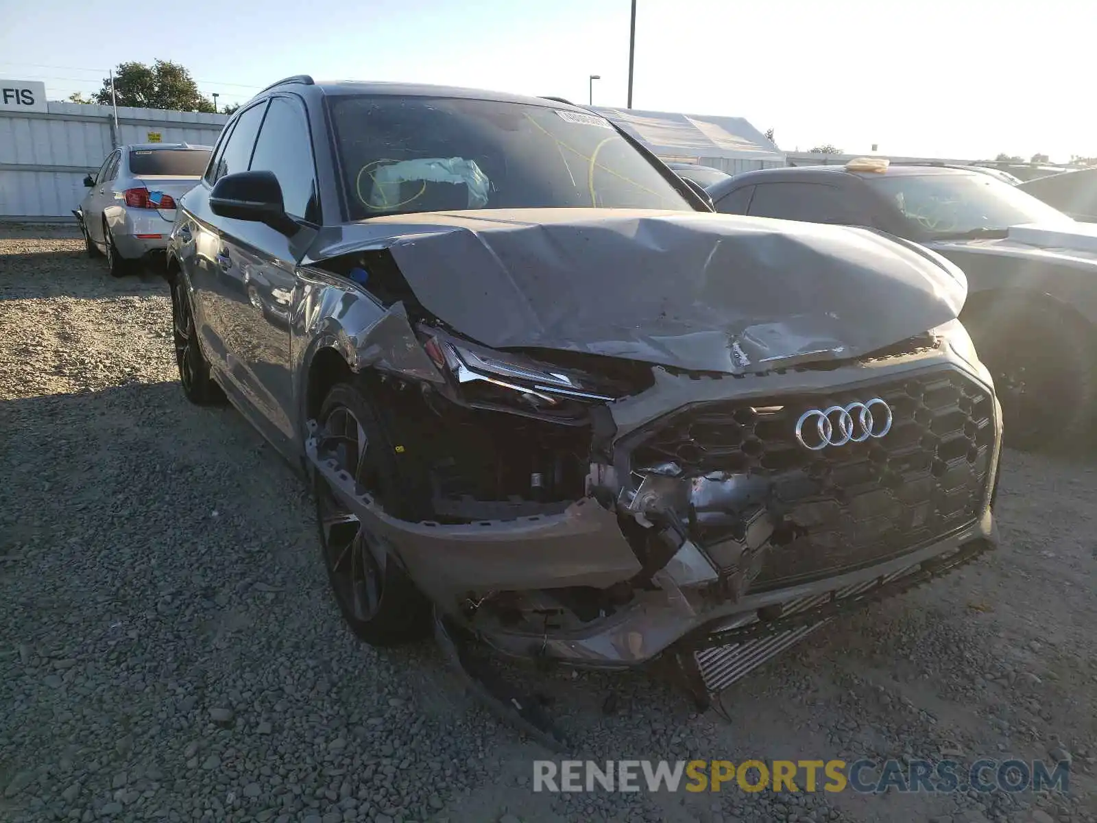 1 Photograph of a damaged car WA1B4AFY2M2001638 AUDI SQ5 2021