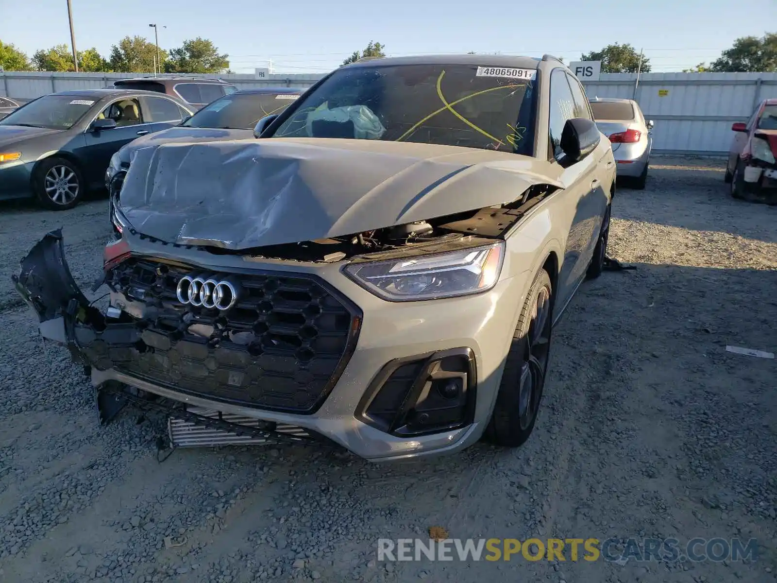 2 Photograph of a damaged car WA1B4AFY2M2001638 AUDI SQ5 2021