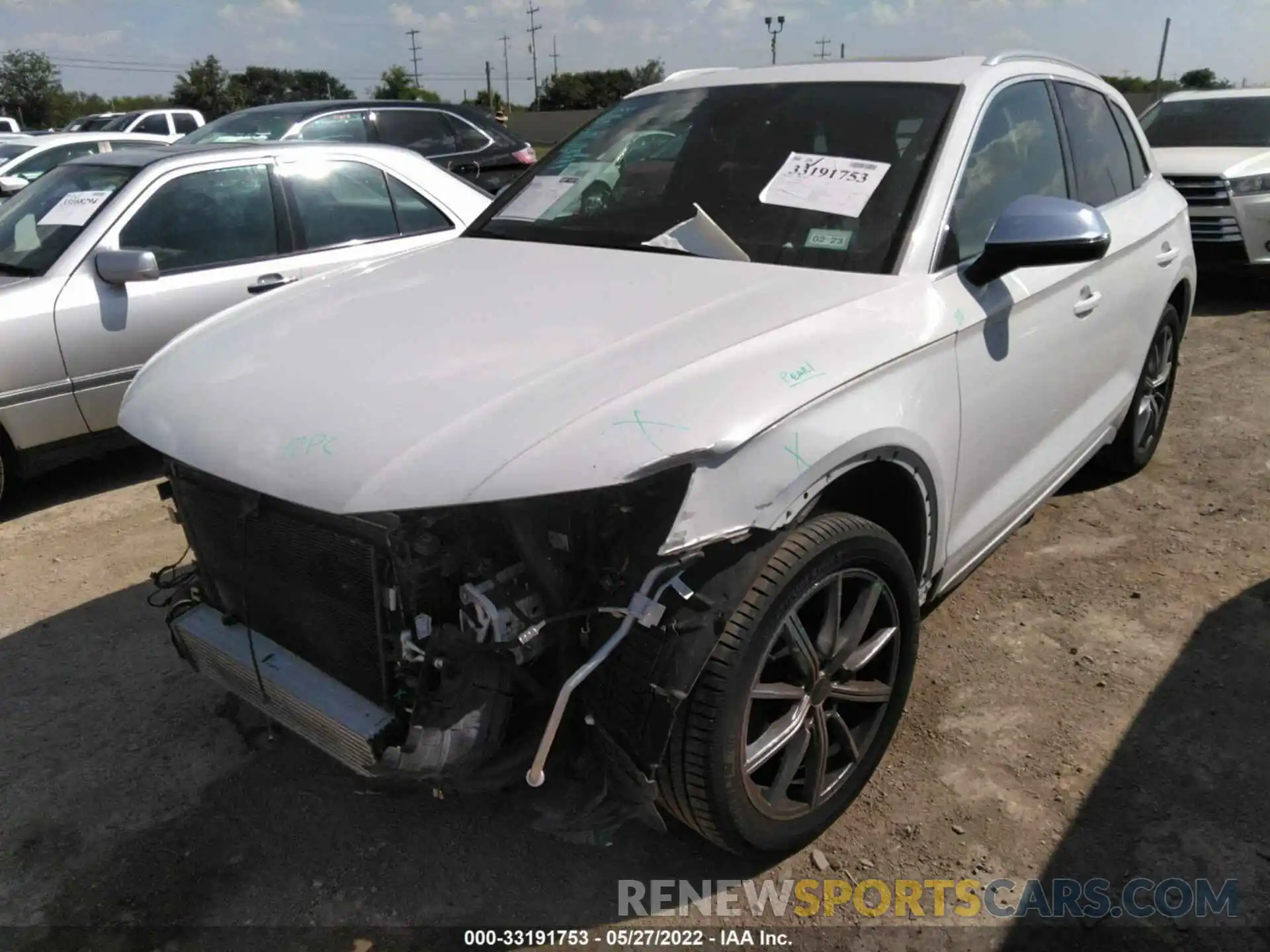 2 Photograph of a damaged car WA1B4AFY2M2035563 AUDI SQ5 2021