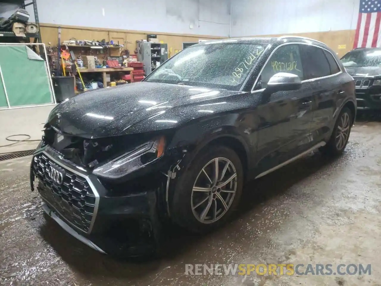 2 Photograph of a damaged car WA1B4AFY3M2071620 AUDI SQ5 2021