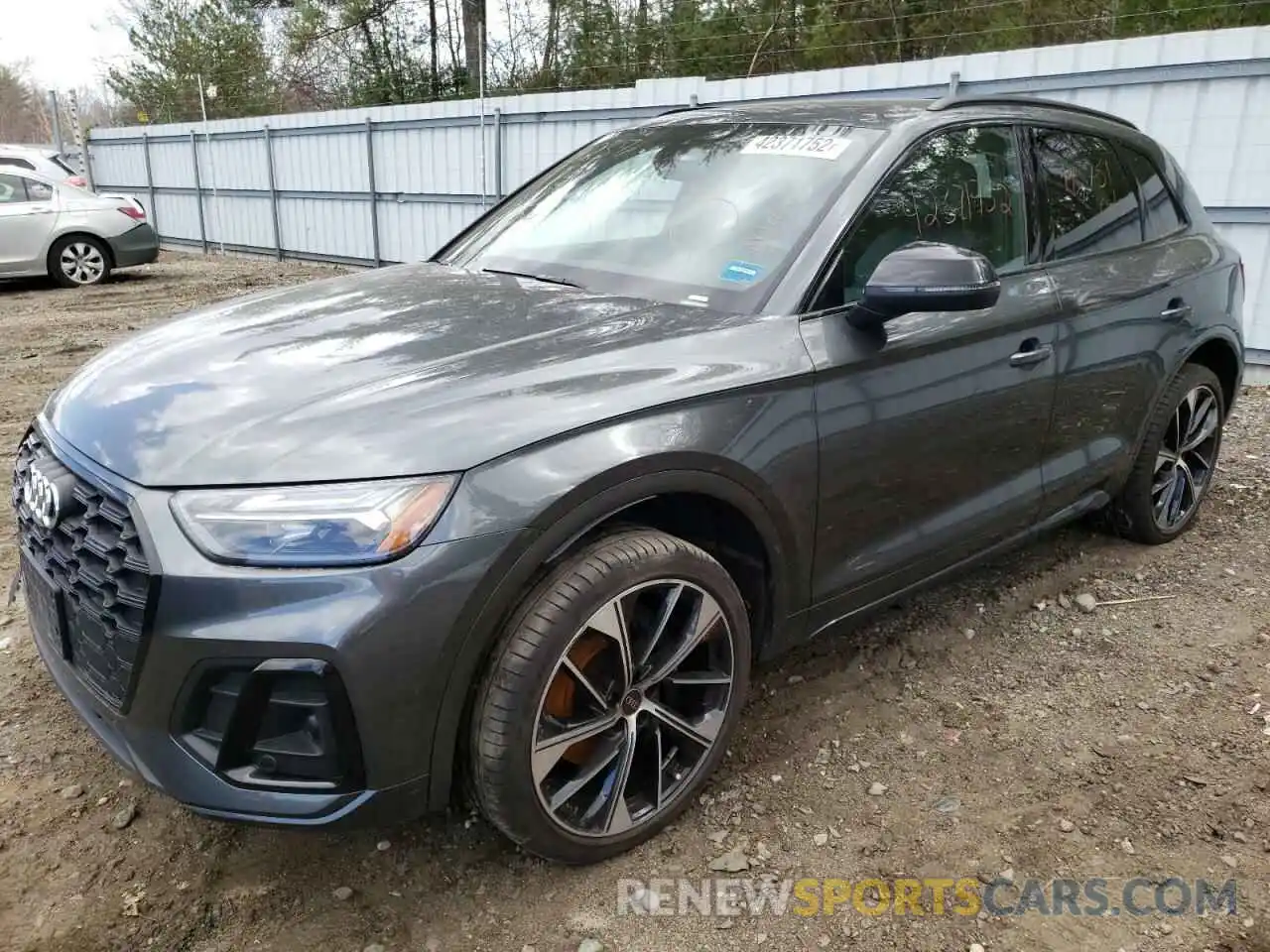 2 Photograph of a damaged car WA1B4AFY3M2082200 AUDI SQ5 2021