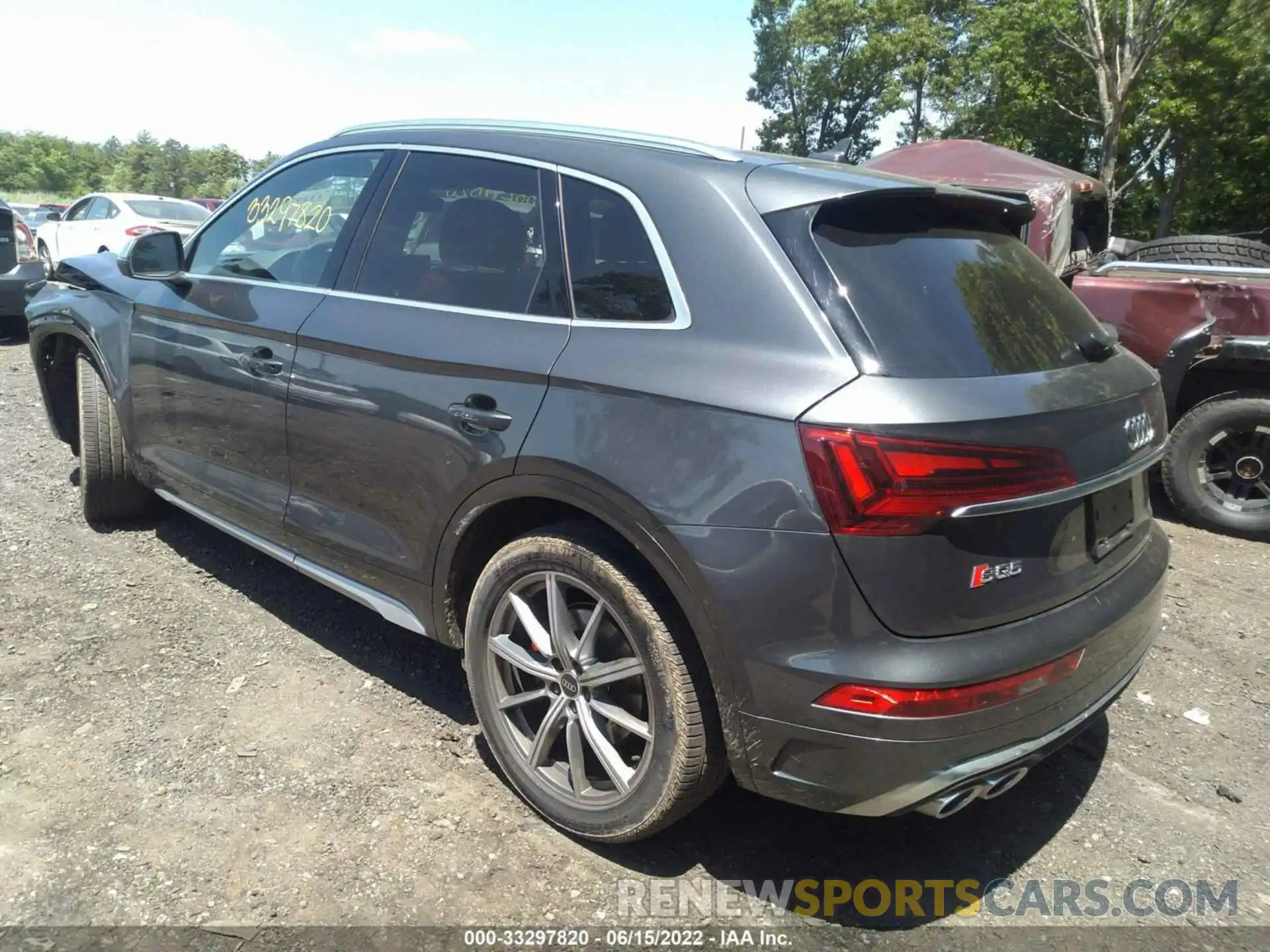 3 Фотография поврежденного автомобиля WA1B4AFY4M2091925 AUDI SQ5 2021