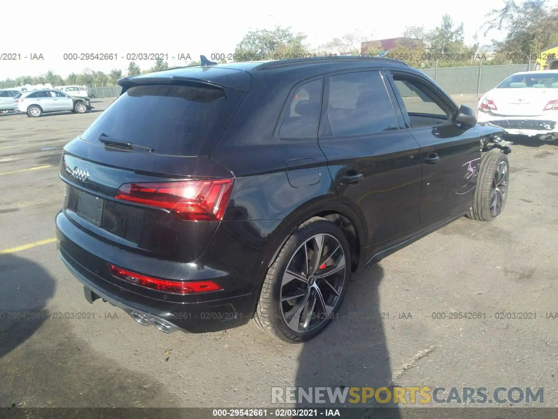 4 Фотография поврежденного автомобиля WA1B4AFY5M2028039 AUDI SQ5 2021