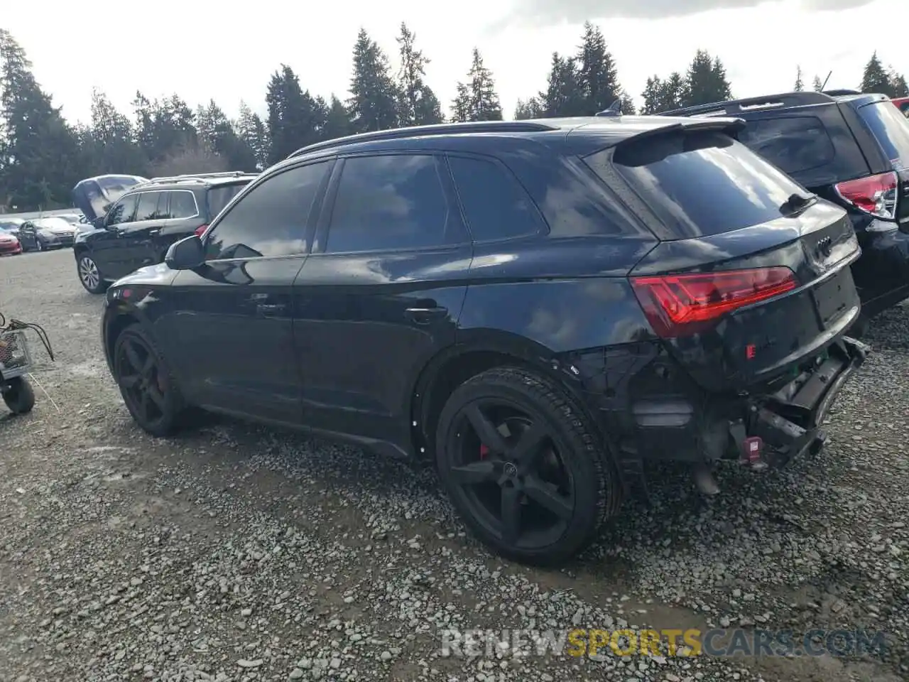 2 Фотография поврежденного автомобиля WA1B4AFY5M2040238 AUDI SQ5 2021