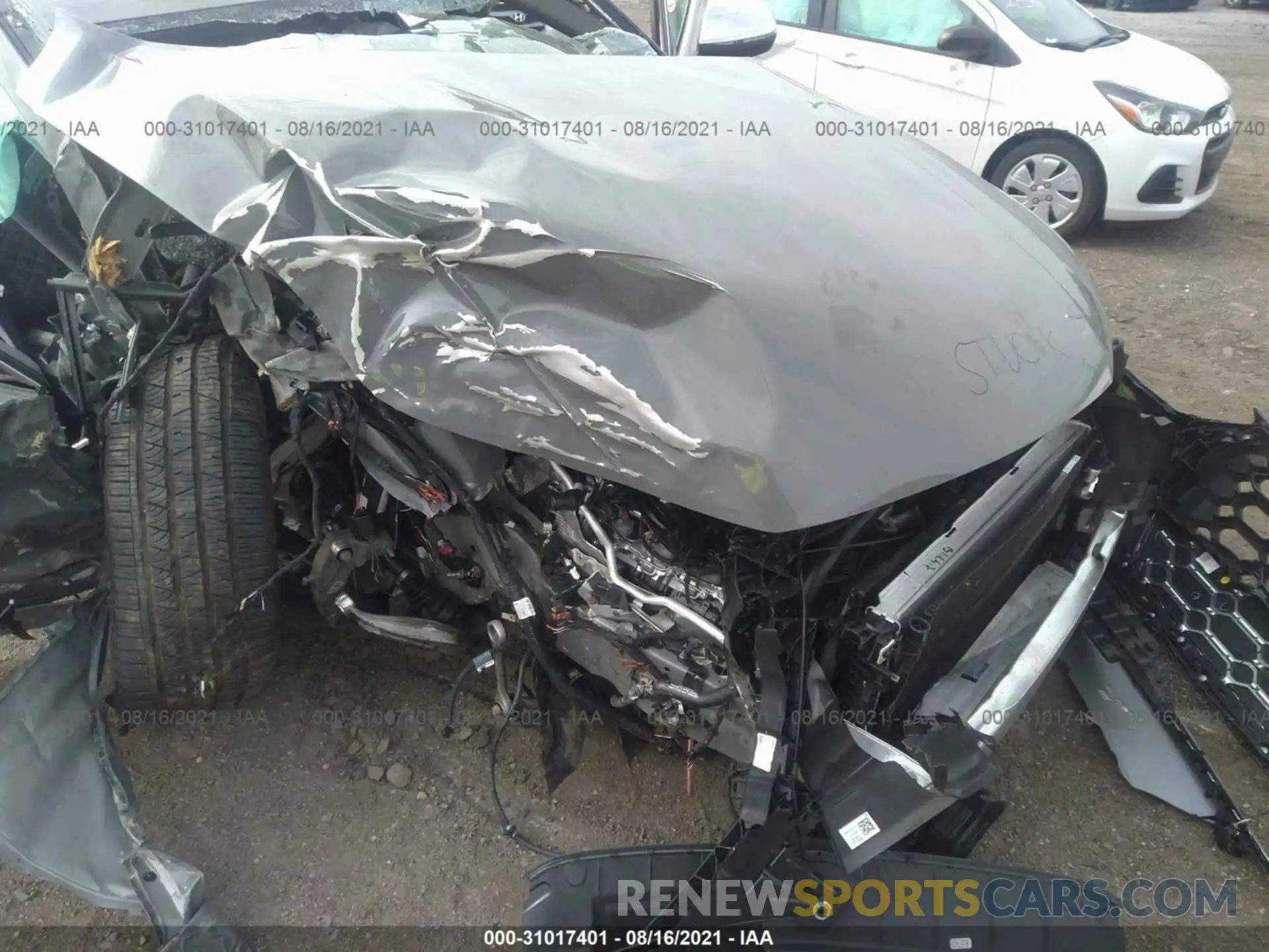 10 Photograph of a damaged car WA1B4AFY7M2027958 AUDI SQ5 2021