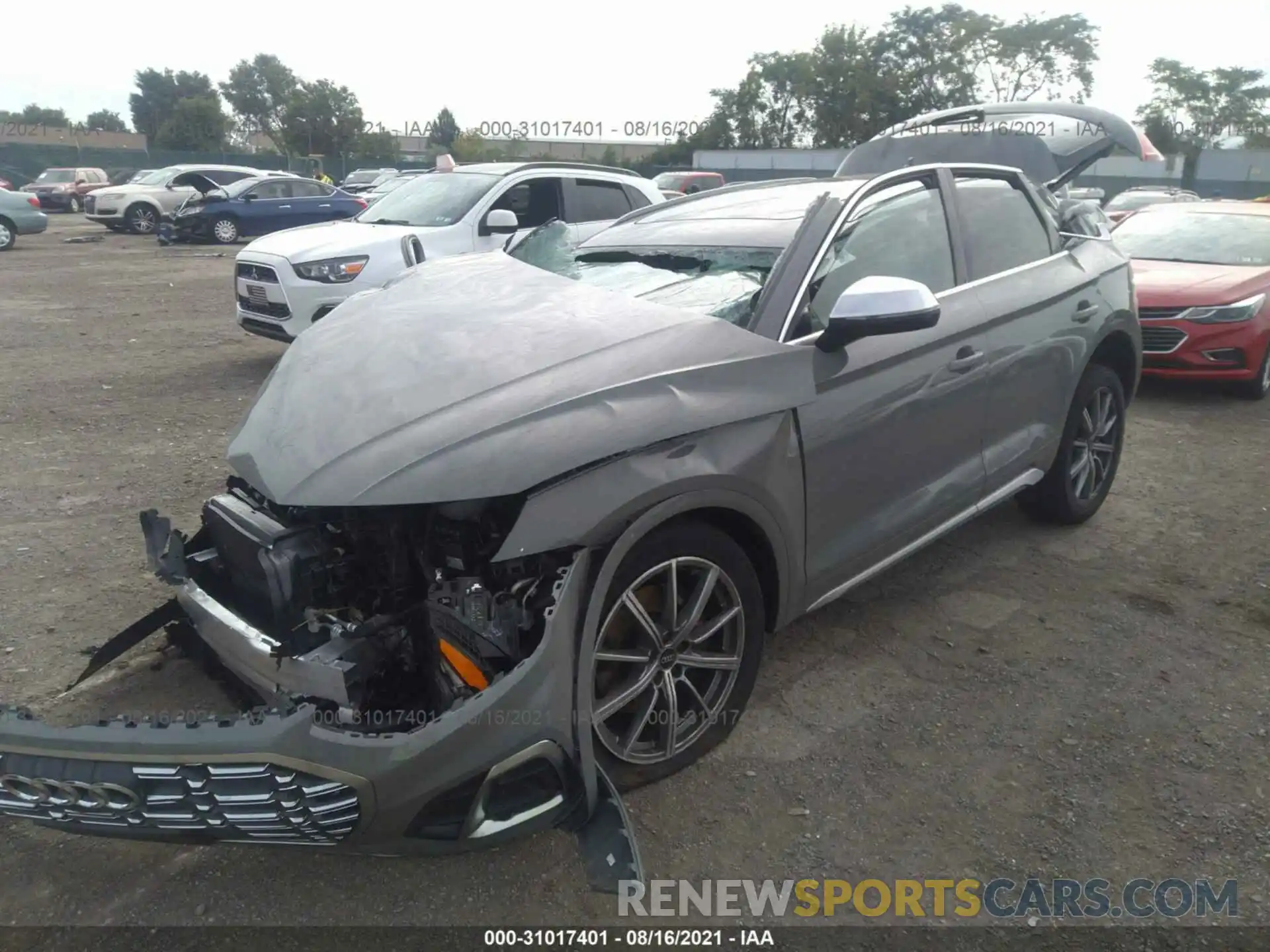 2 Photograph of a damaged car WA1B4AFY7M2027958 AUDI SQ5 2021