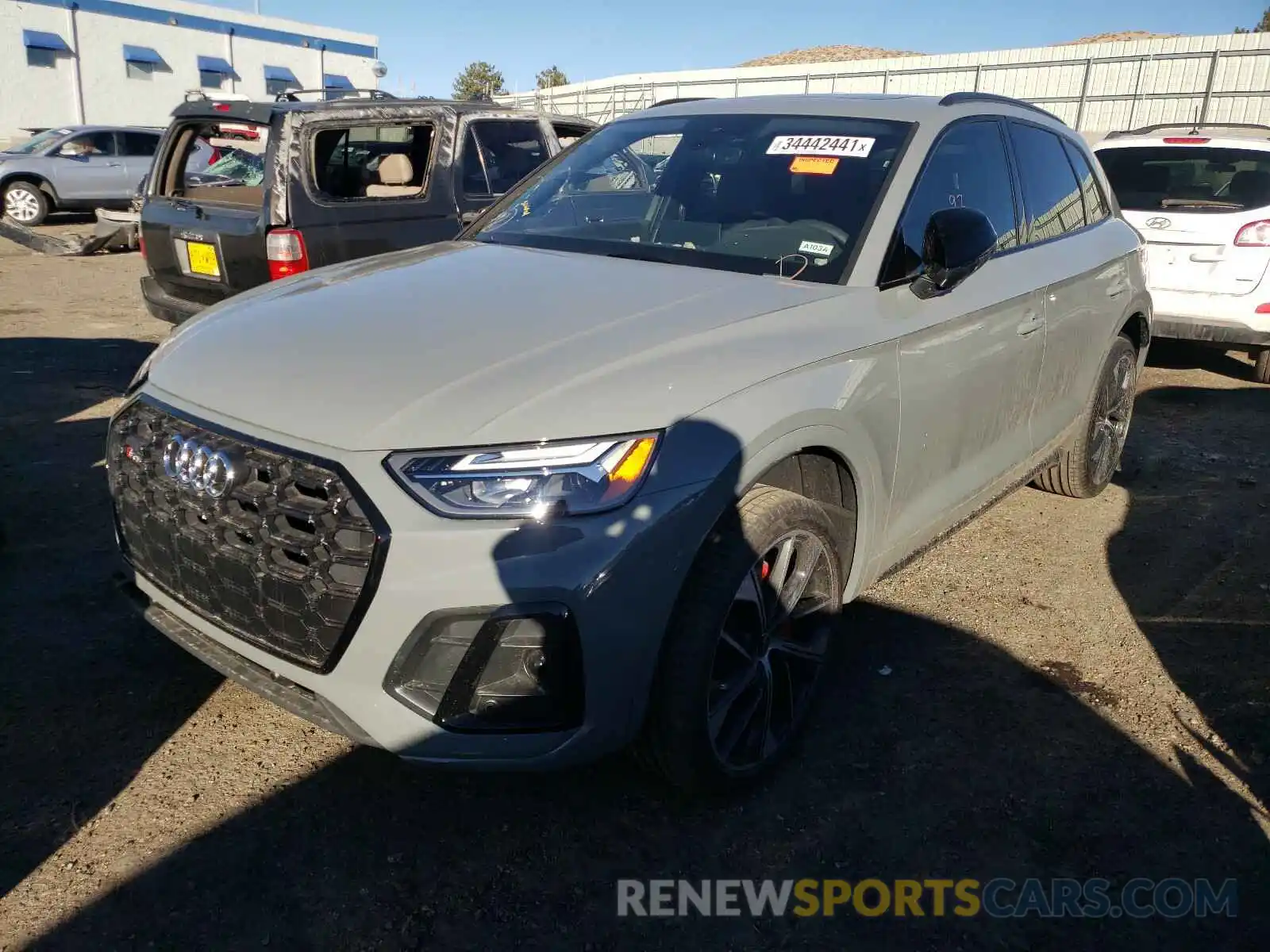 2 Photograph of a damaged car WA1B4AFY8M2010019 AUDI SQ5 2021