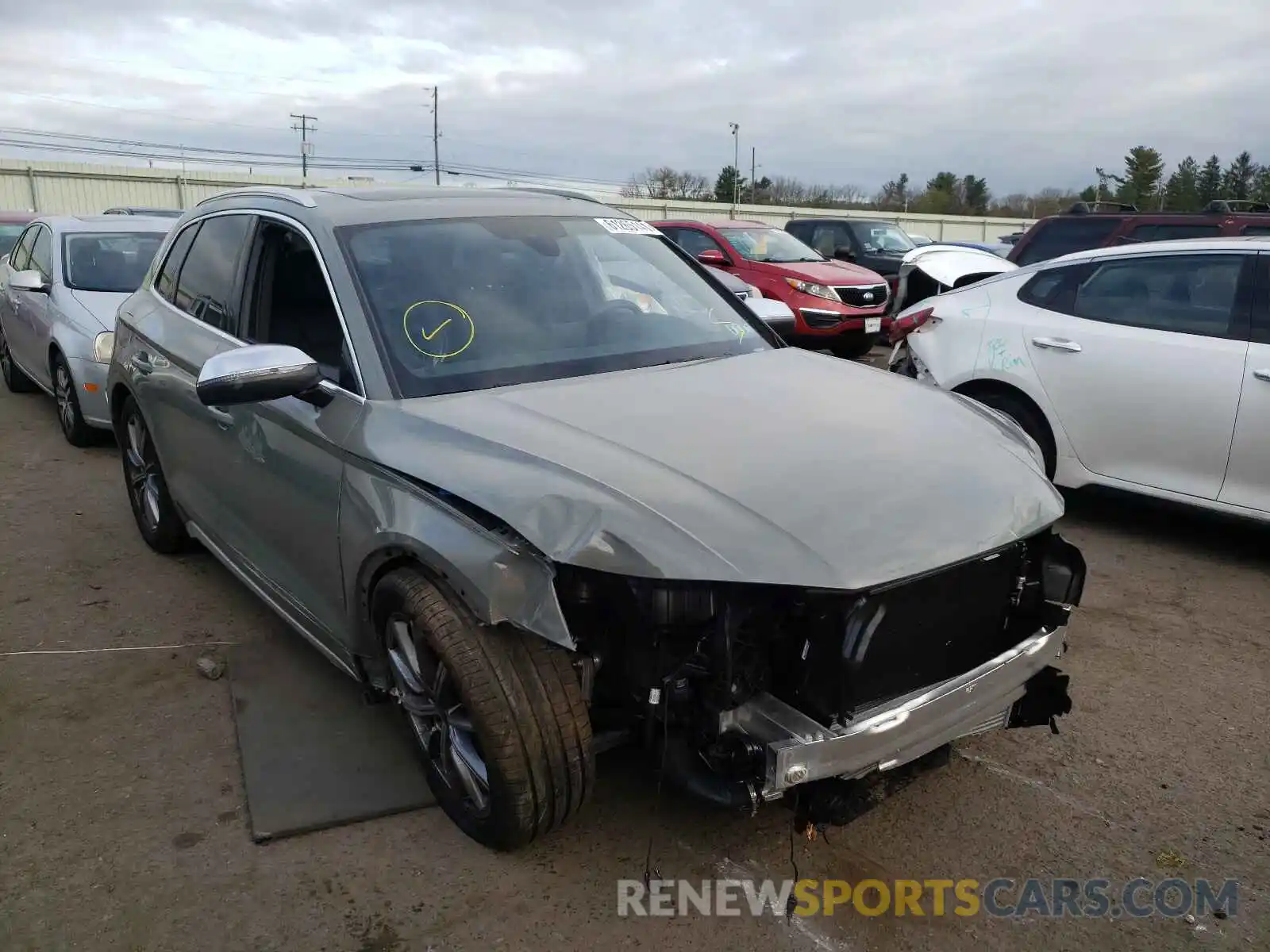 1 Photograph of a damaged car WA1B4AFY8M2141435 AUDI SQ5 2021