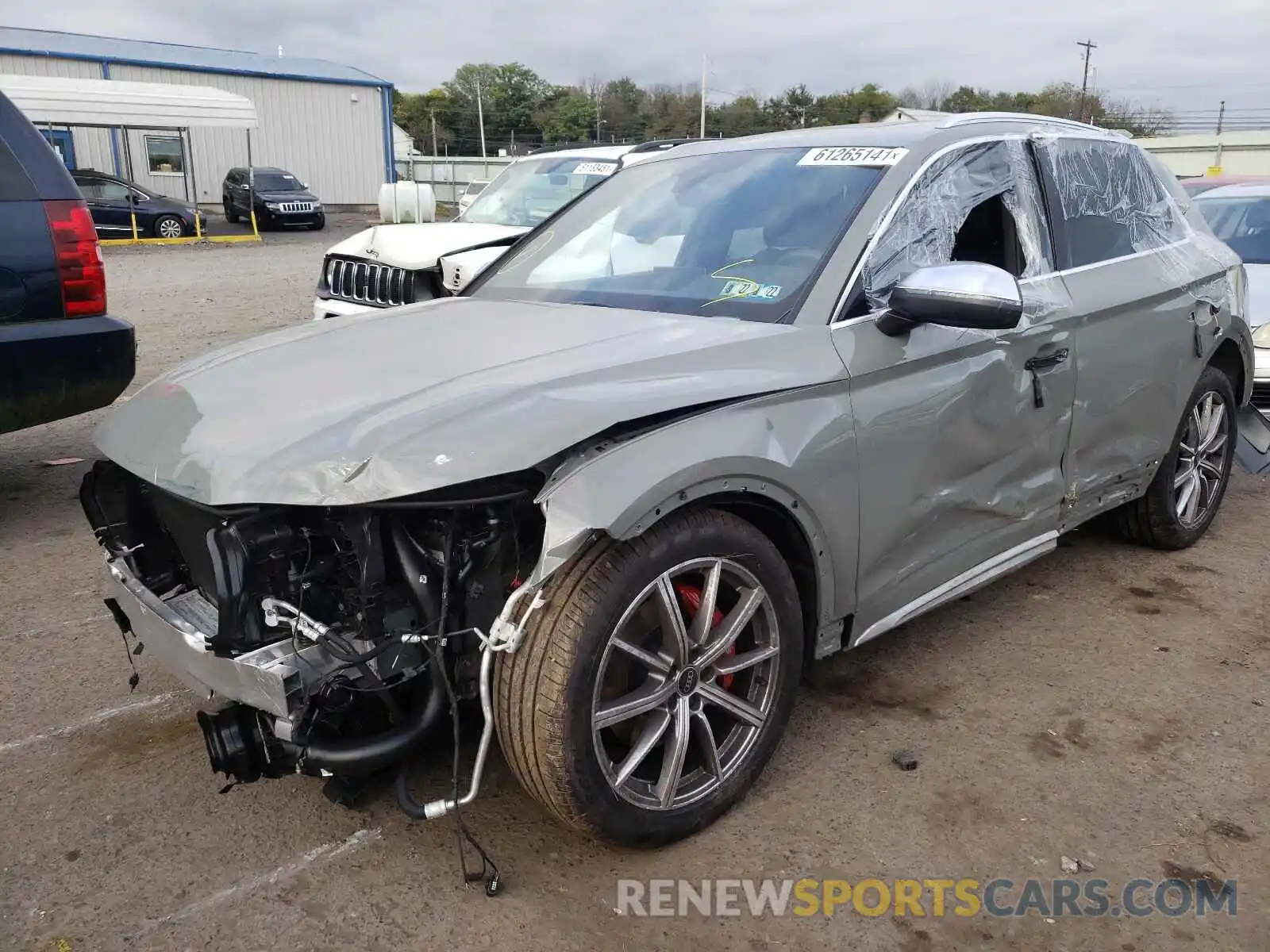 2 Photograph of a damaged car WA1B4AFY8M2141435 AUDI SQ5 2021