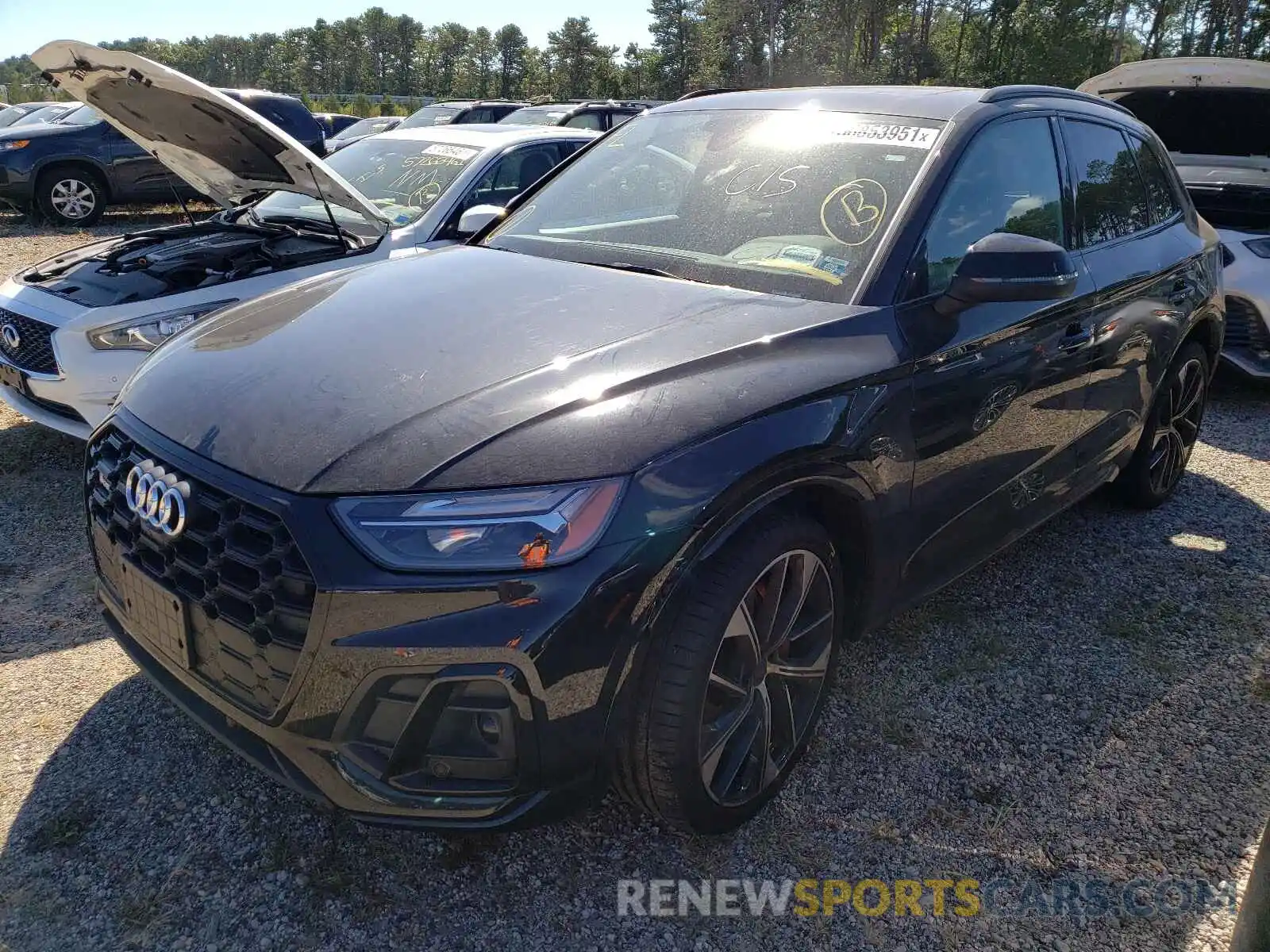 2 Photograph of a damaged car WA1B4AFYXM2009311 AUDI SQ5 2021