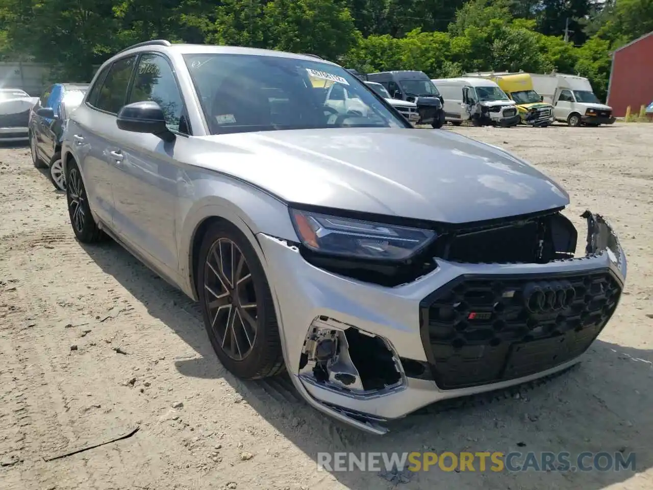 1 Photograph of a damaged car WA1B4AFYXM2090231 AUDI SQ5 2021