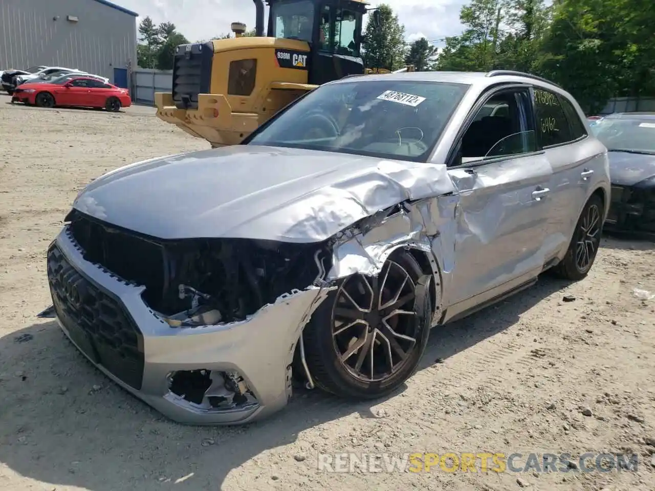 2 Photograph of a damaged car WA1B4AFYXM2090231 AUDI SQ5 2021