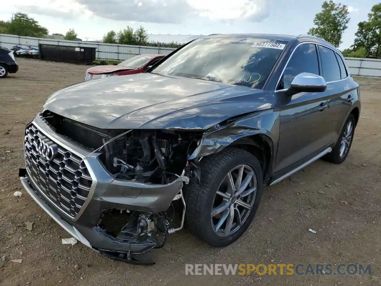 2 Photograph of a damaged car WA1C4AFY7M2103652 AUDI SQ5 2021