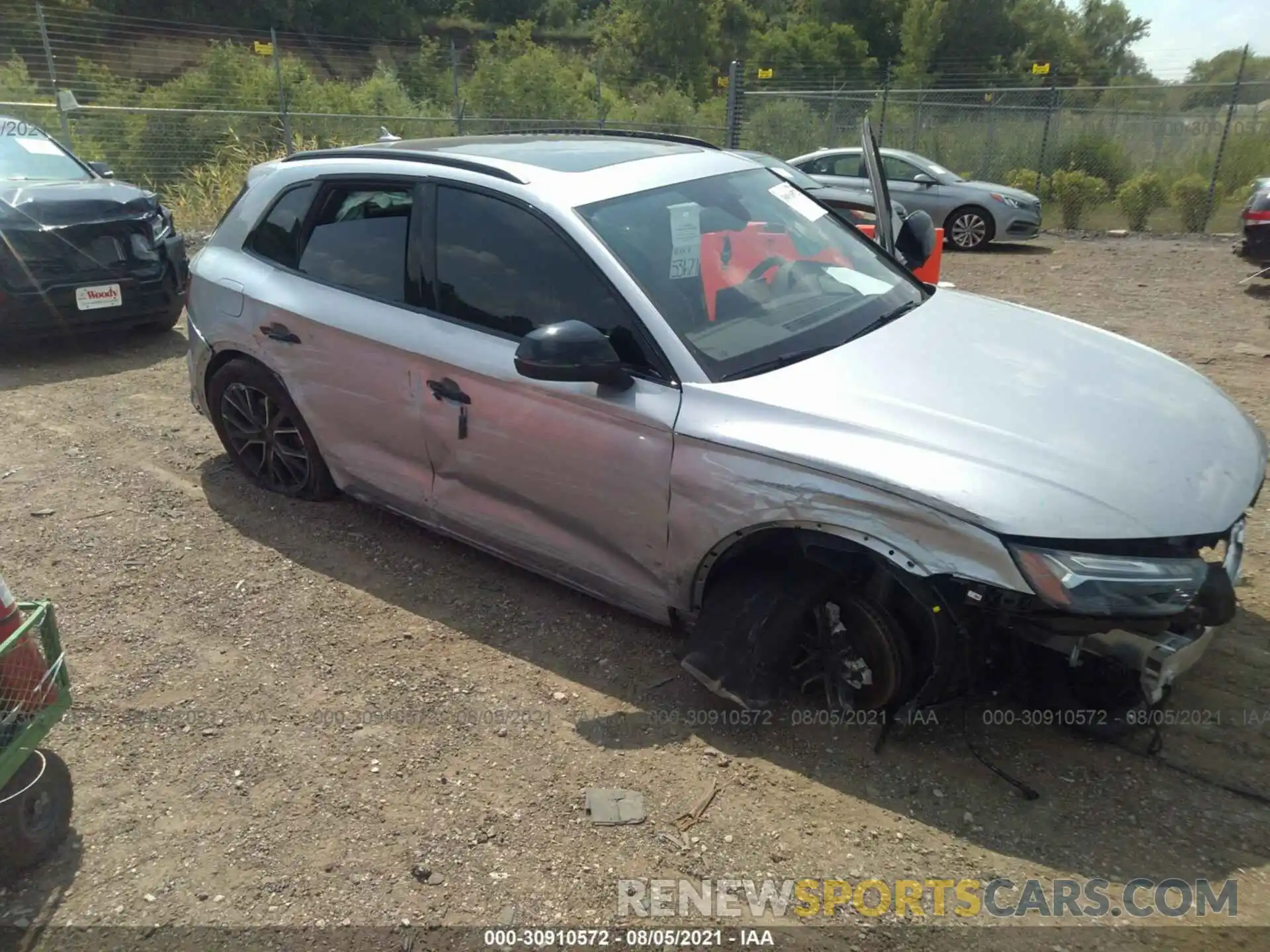 1 Photograph of a damaged car WA1C4AFYXM2057542 AUDI SQ5 2021