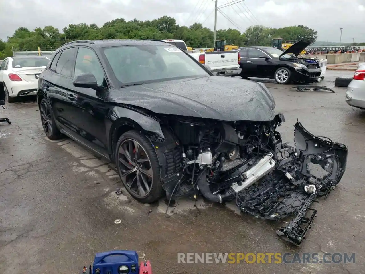 1 Photograph of a damaged car WA1C4BFY7M2001273 AUDI SQ5 2021