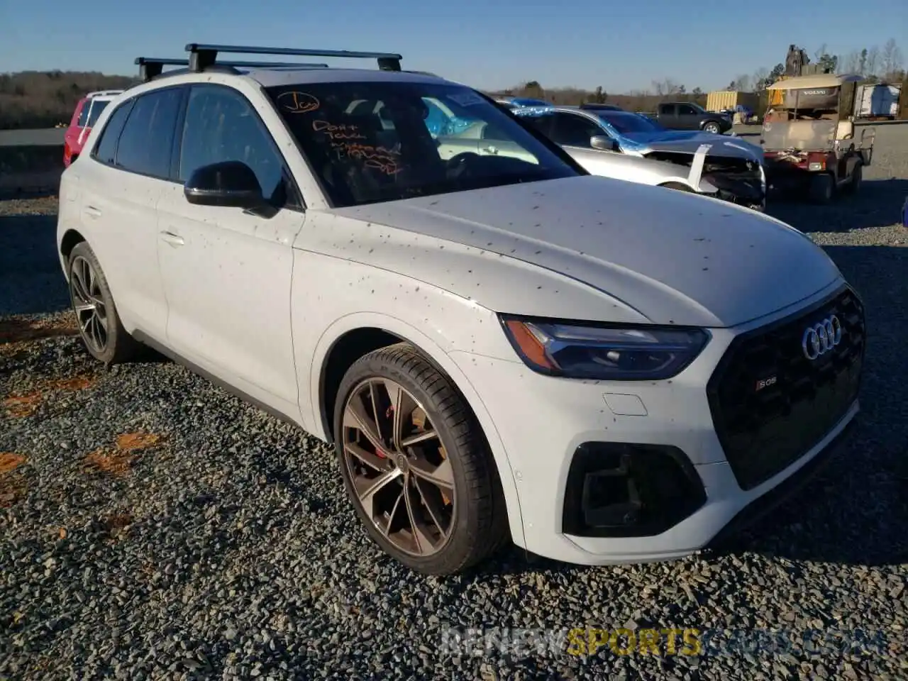 1 Photograph of a damaged car WA1C4BFYXM2080986 AUDI SQ5 2021