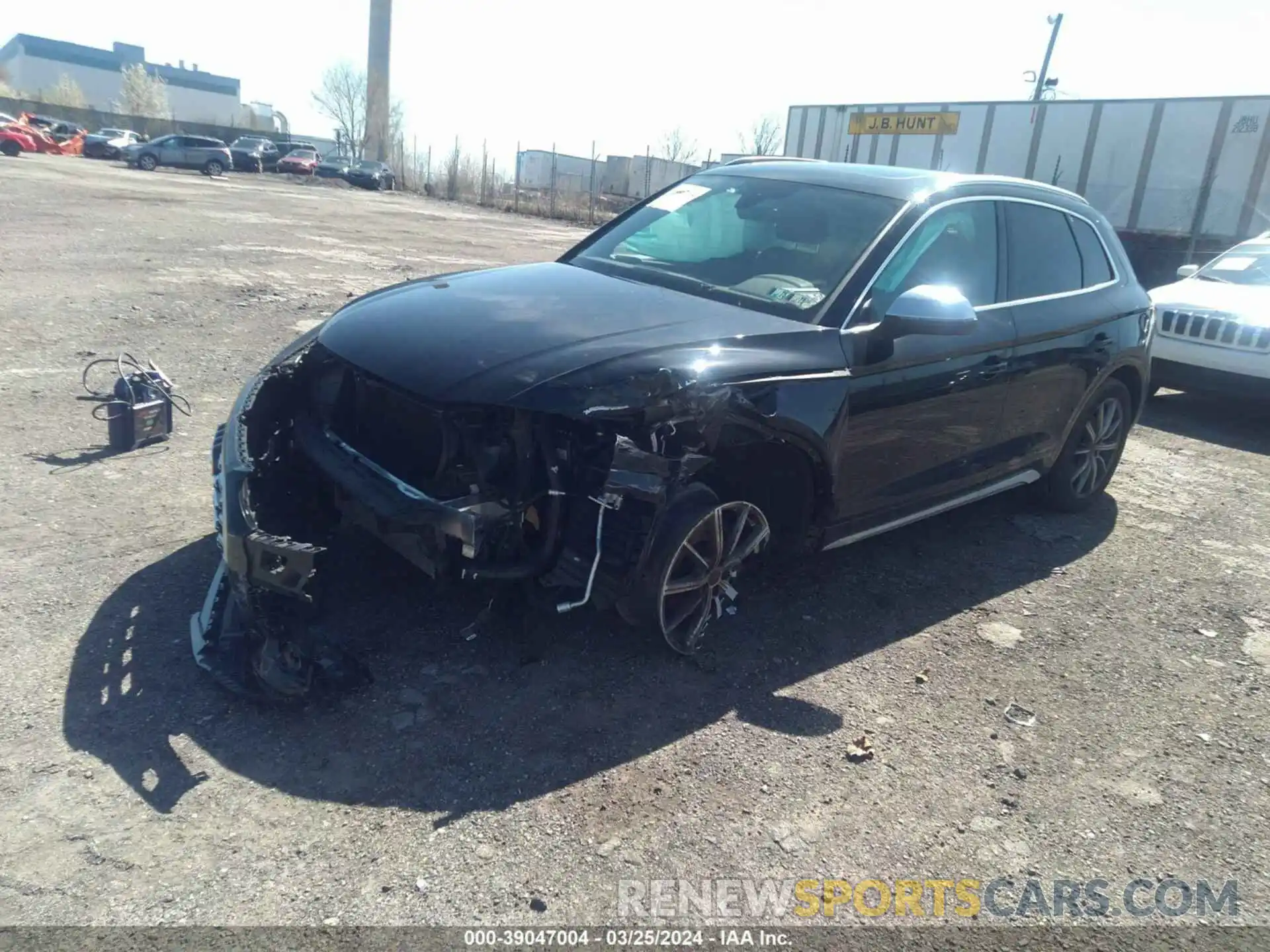 2 Photograph of a damaged car WA1A4AFY2N2110792 AUDI SQ5 2022